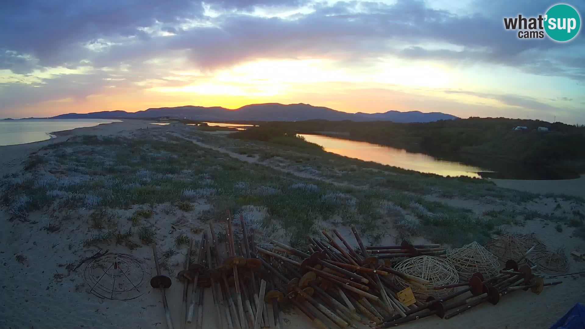 Valledoria Cámara web en vivo – Playa de San Pietro – Cerdeña – Italia