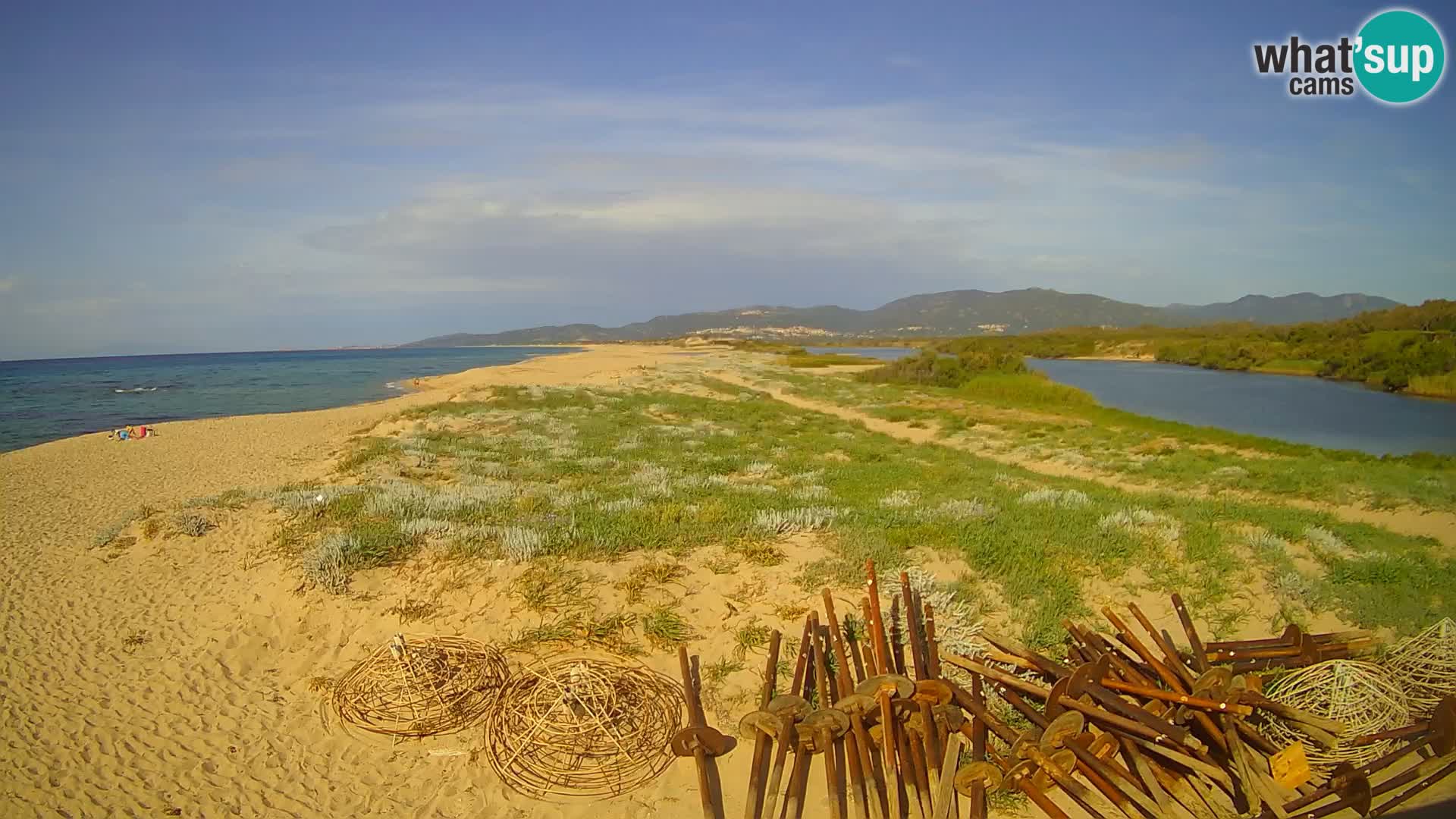 Valledoria Live webcam – San Pietro beach – Sardinia – Italy