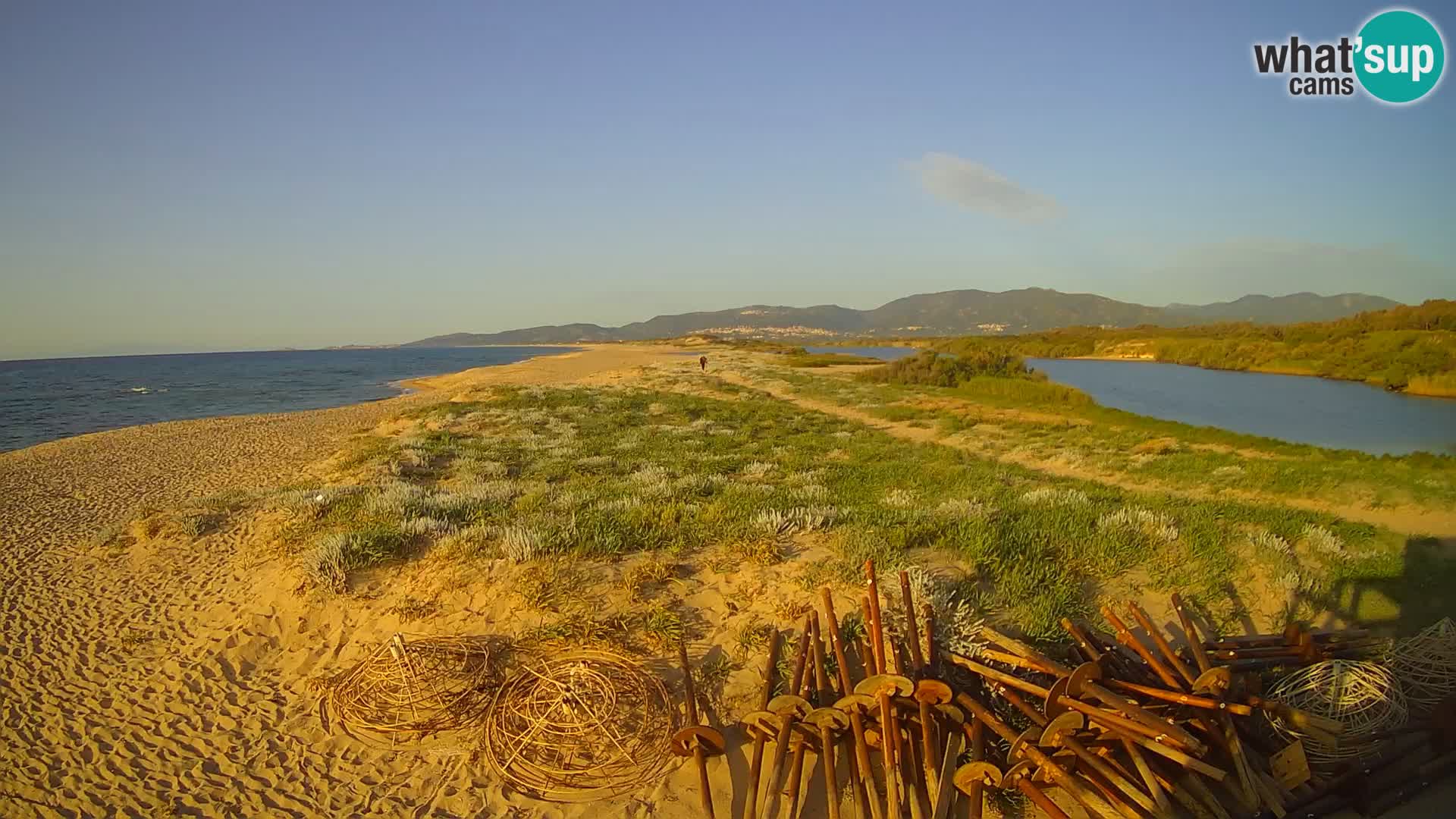Valledoria Web kamera uživo – plaža San Pietro – Sardinija – Italija