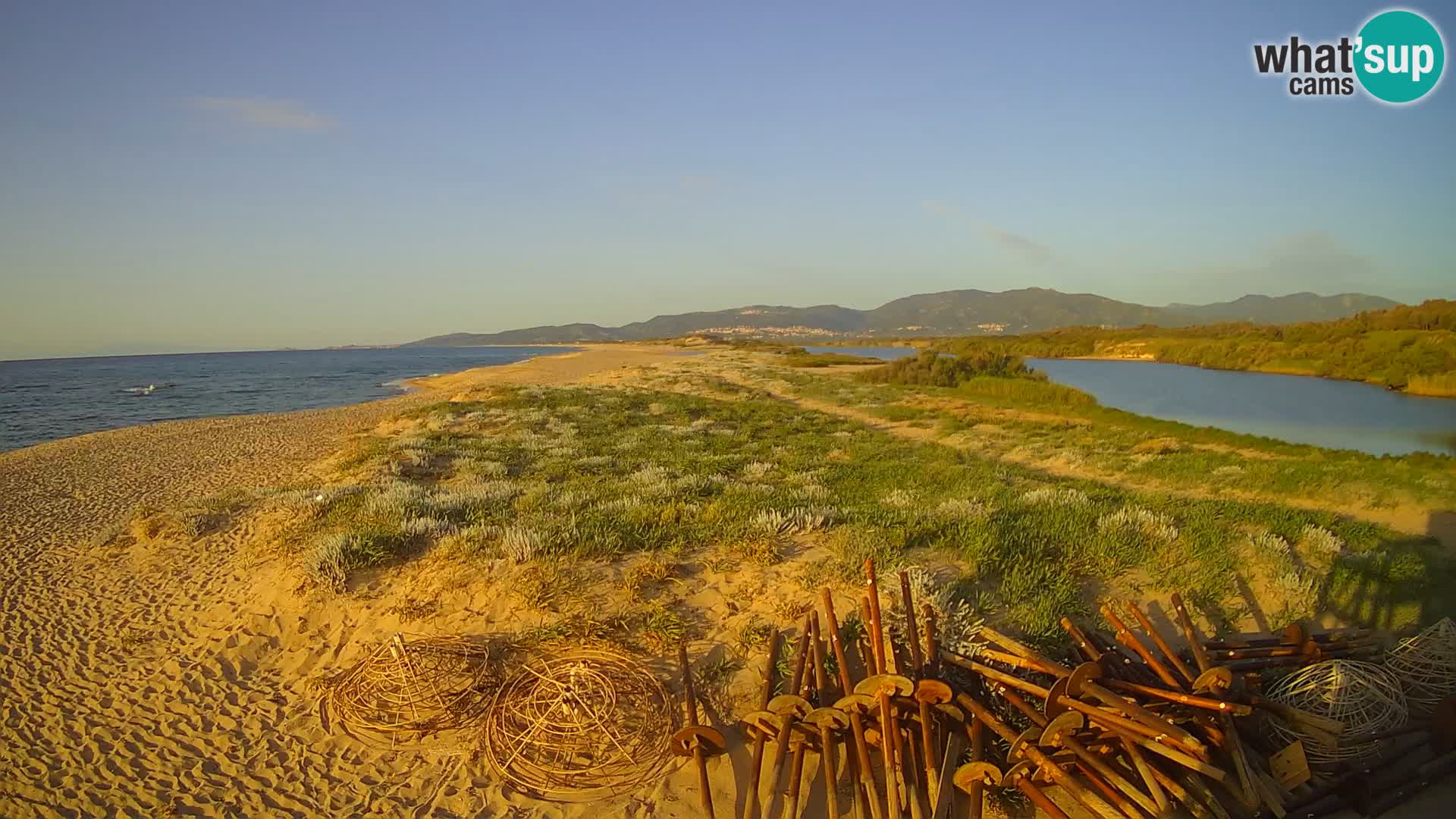 Valledoria Web kamera uživo – plaža San Pietro – Sardinija – Italija