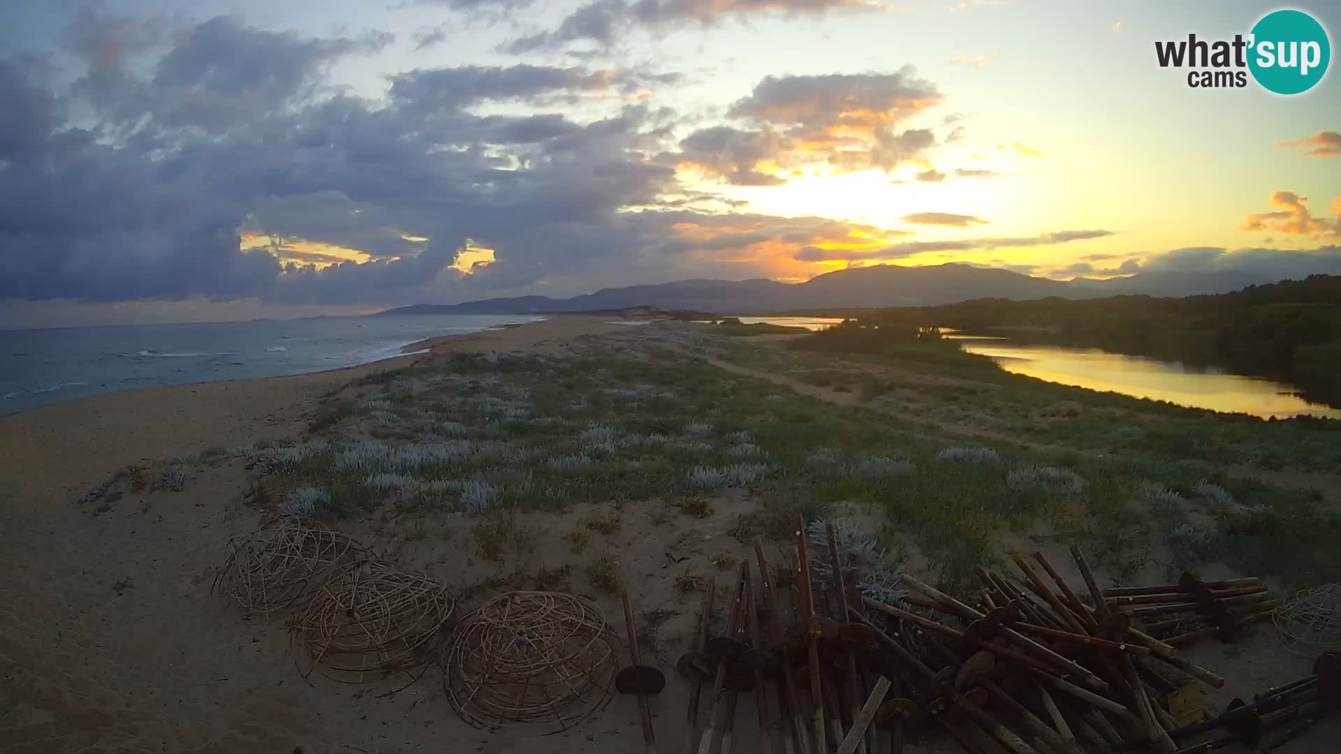 Webcam Valledoria Live – Plage de San Pietro – Sardaigne – Italie