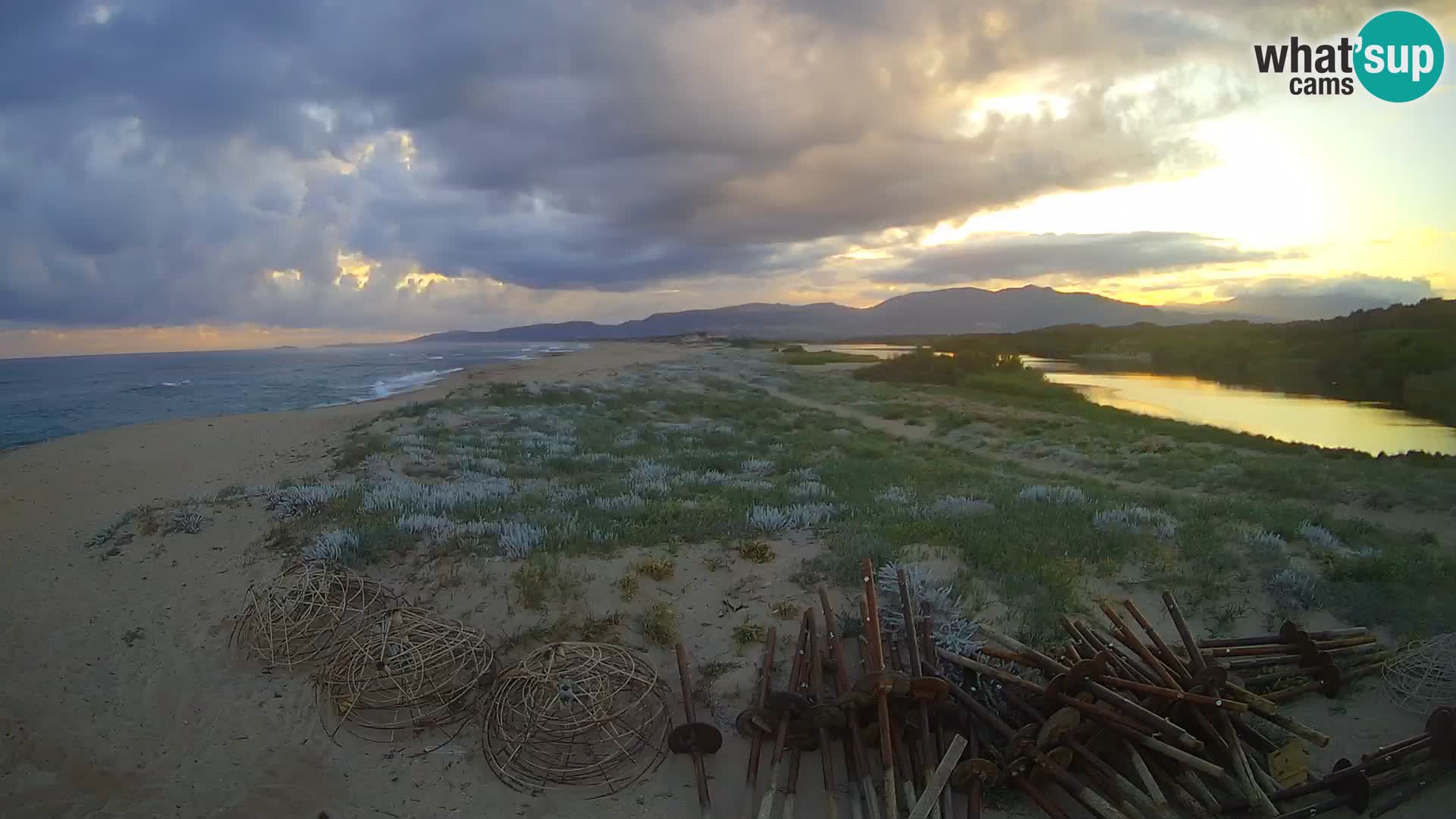 Valledoria Live webcam – Spiaggia di San Pietro – Sardegna – Italia
