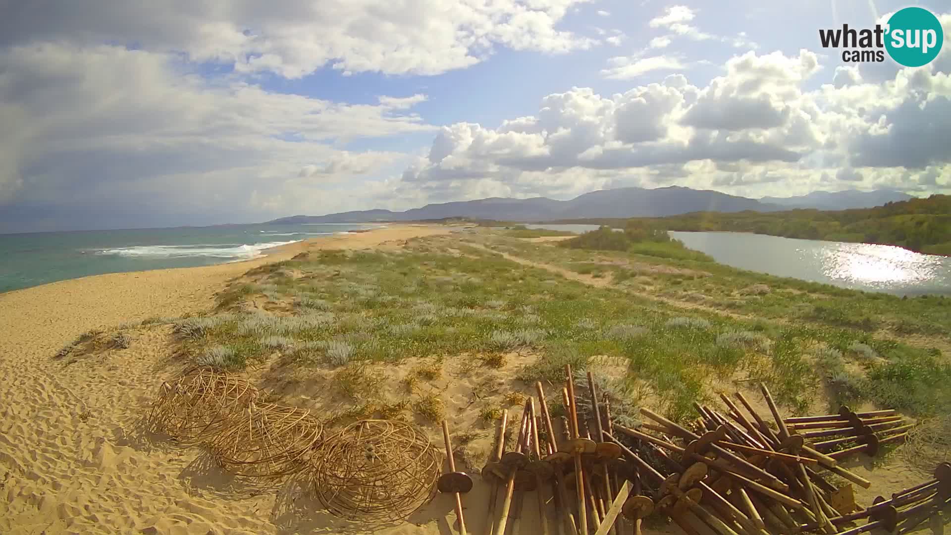 Valledoria Live webcam – San Pietro beach – Sardinia – Italy