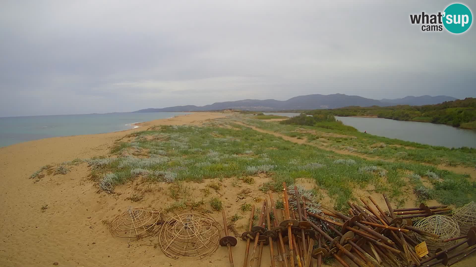 Valledoria Live webcam – San Pietro beach – Sardinia – Italy