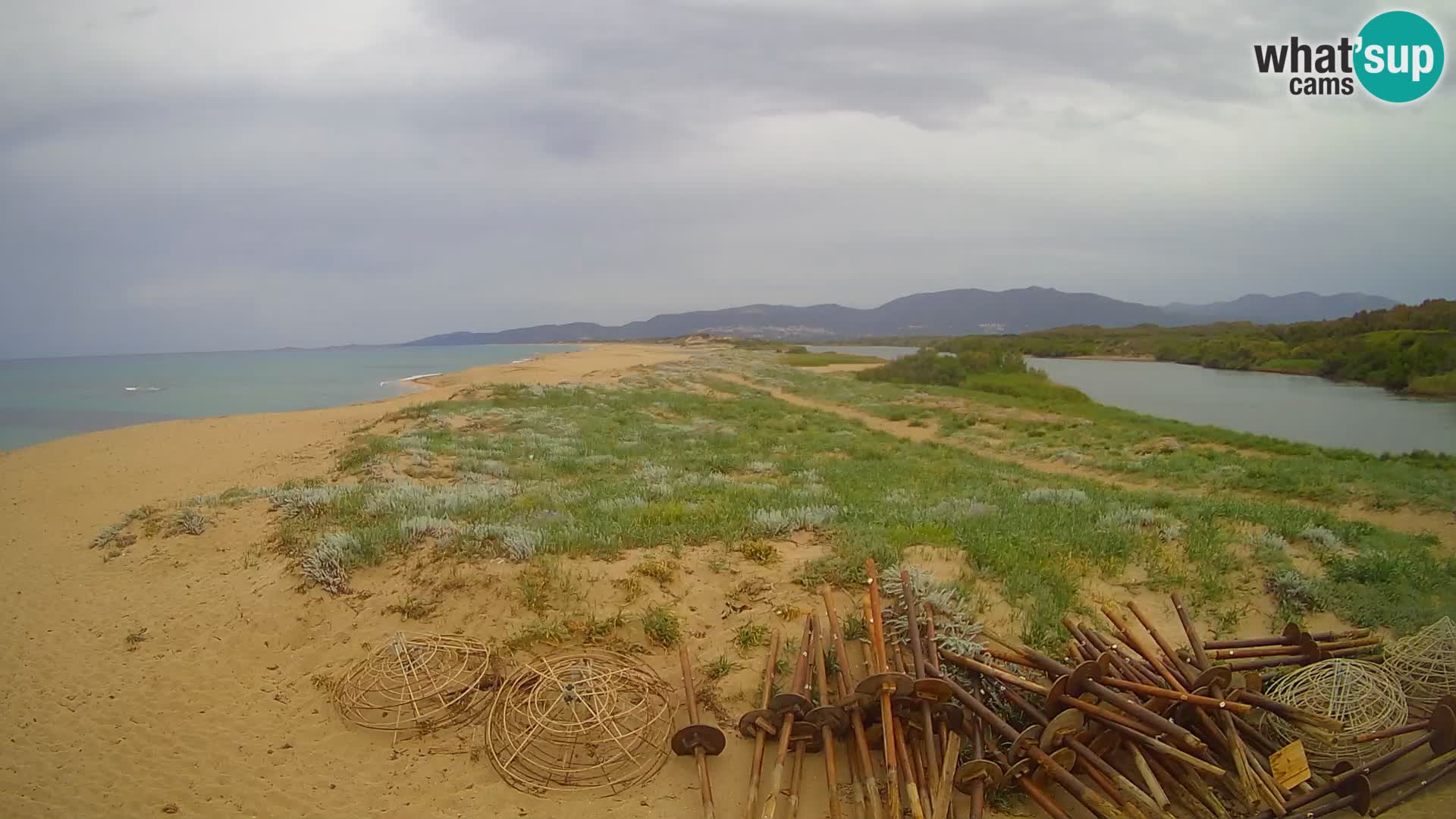 Valledoria Live webcam – San Pietro beach – Sardinia – Italy