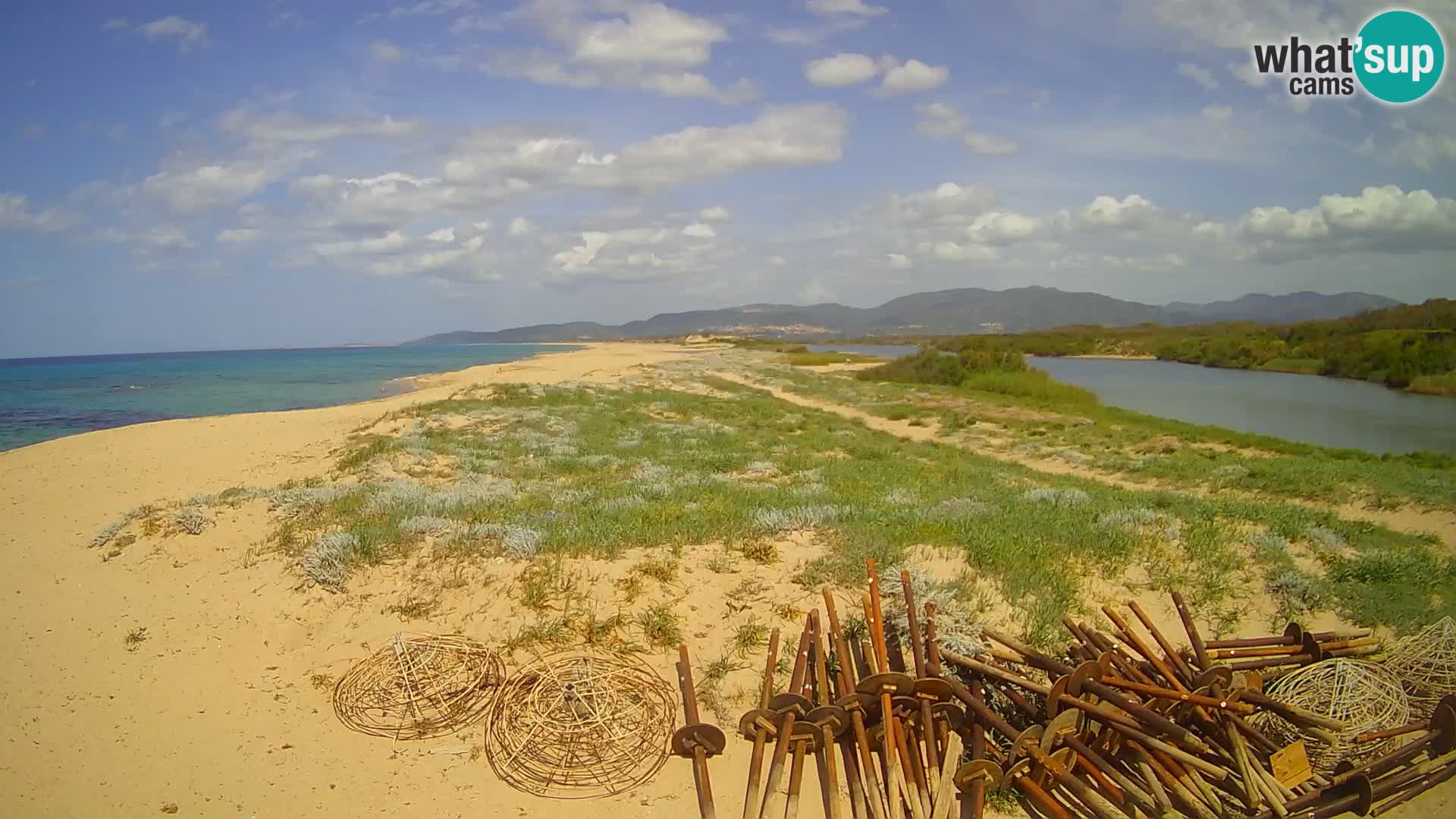 Valledoria Live webcam – Spiaggia di San Pietro – Sardegna – Italia
