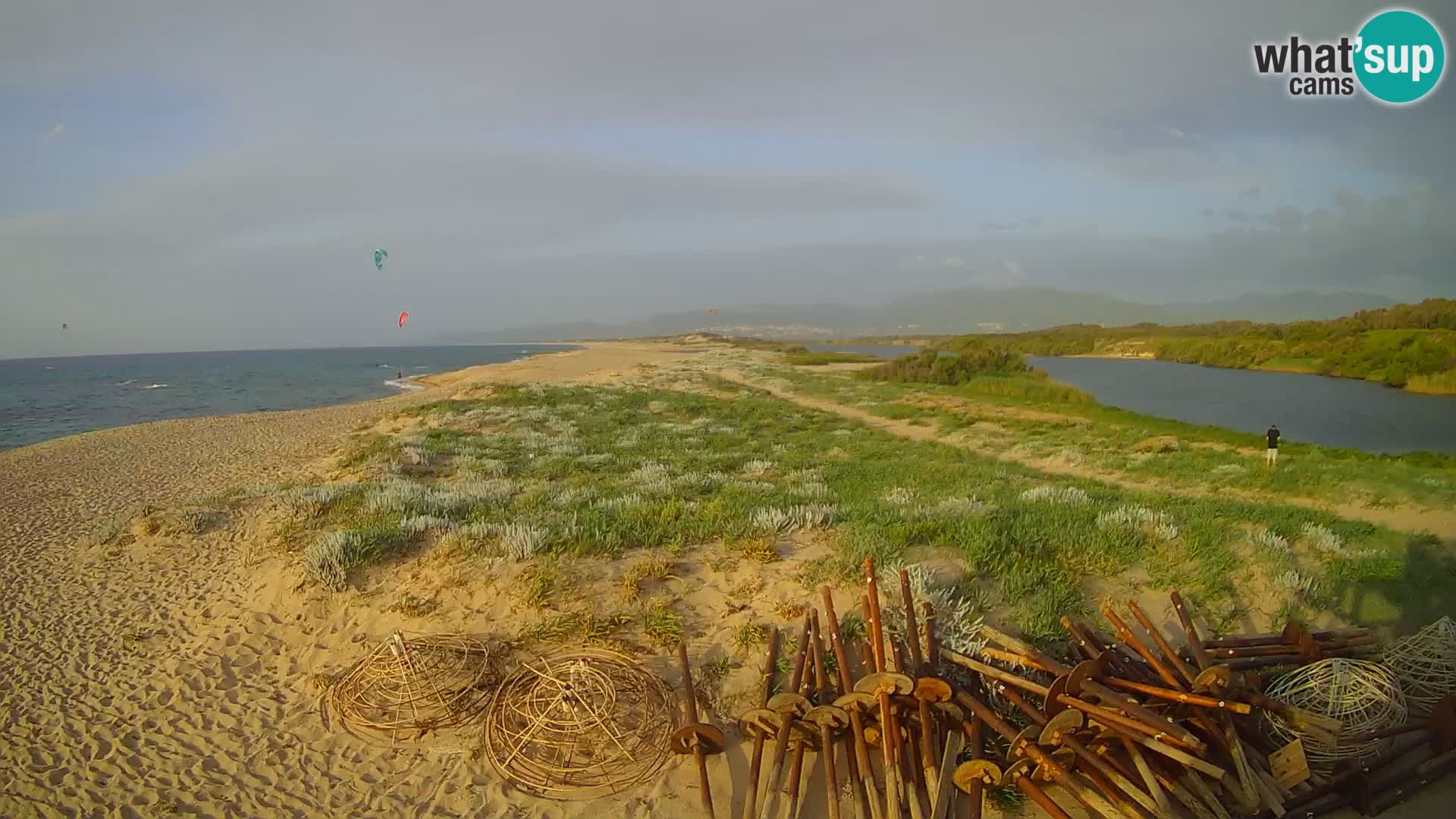 Valledoria Live-Webcam – Strand San Pietro – Sardinien – Italien