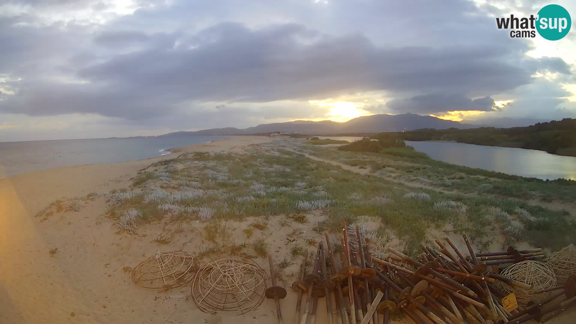 Webcam Valledoria Live – Plage de San Pietro – Sardaigne – Italie