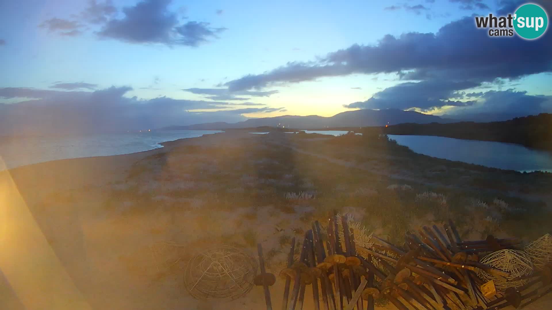 Webcam Valledoria Live – Plage de San Pietro – Sardaigne – Italie