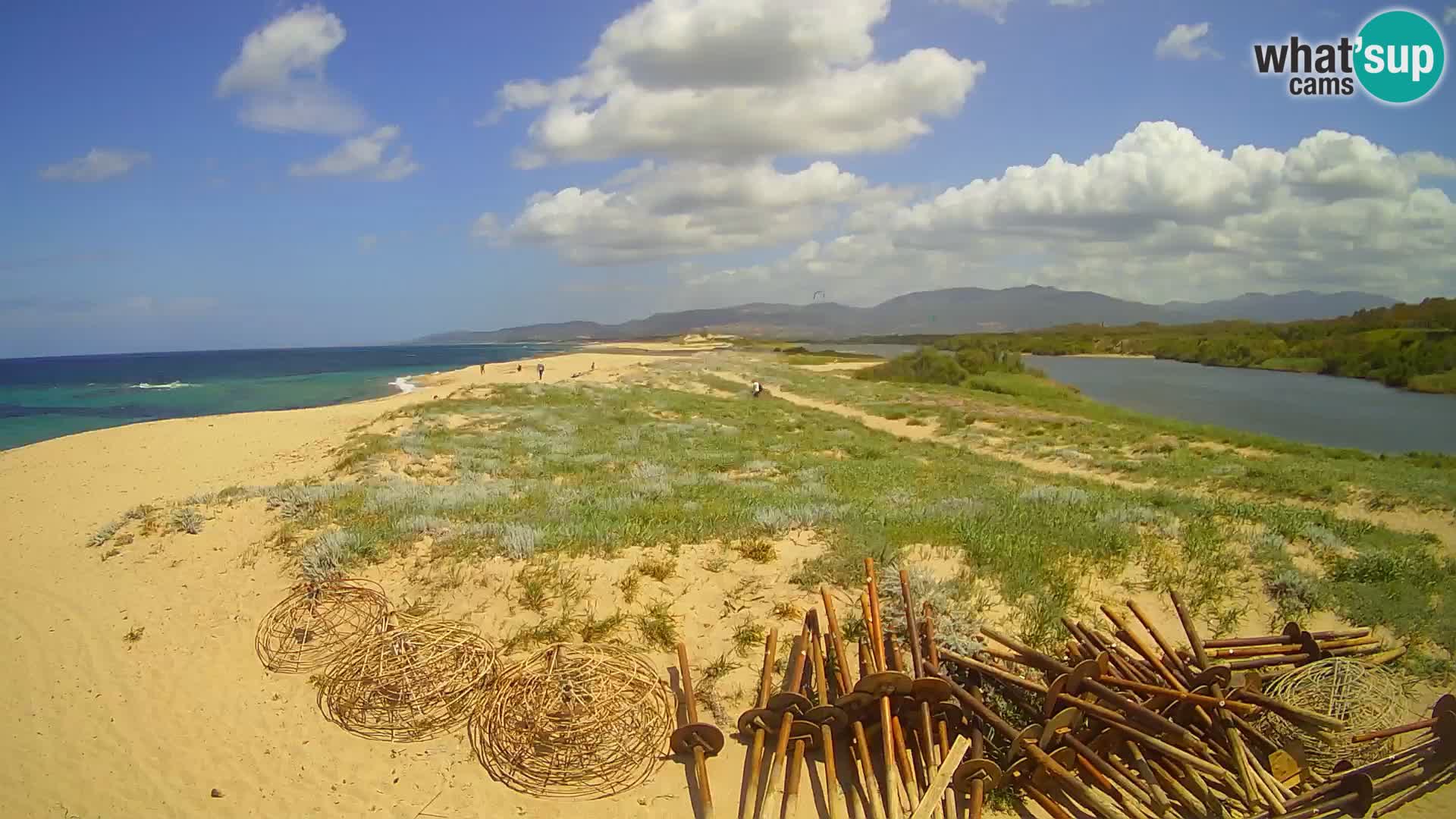 Valledoria Live webcam – San Pietro beach – Sardinia – Italy