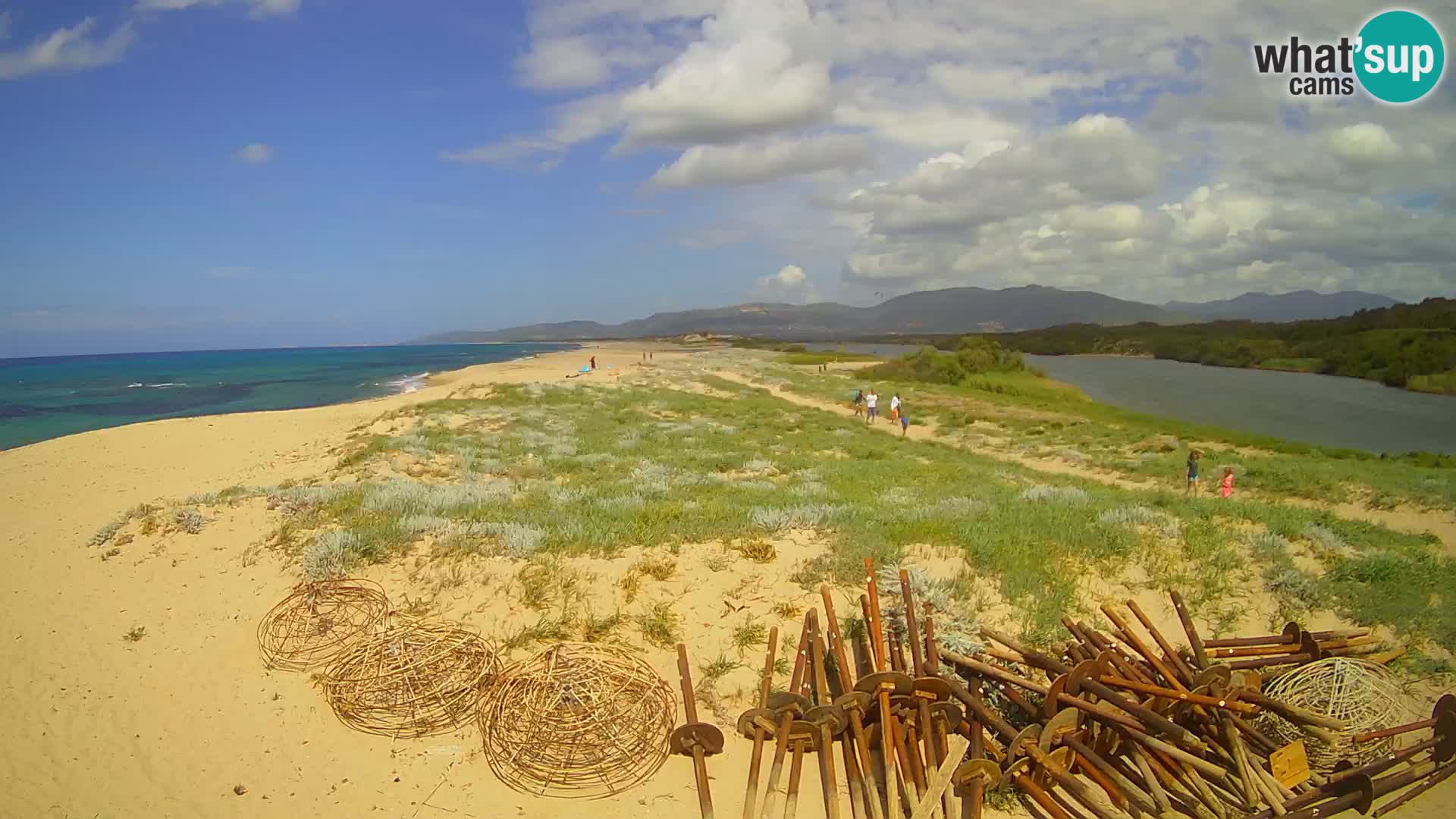 Valledoria Live webcam – San Pietro beach – Sardinia – Italy