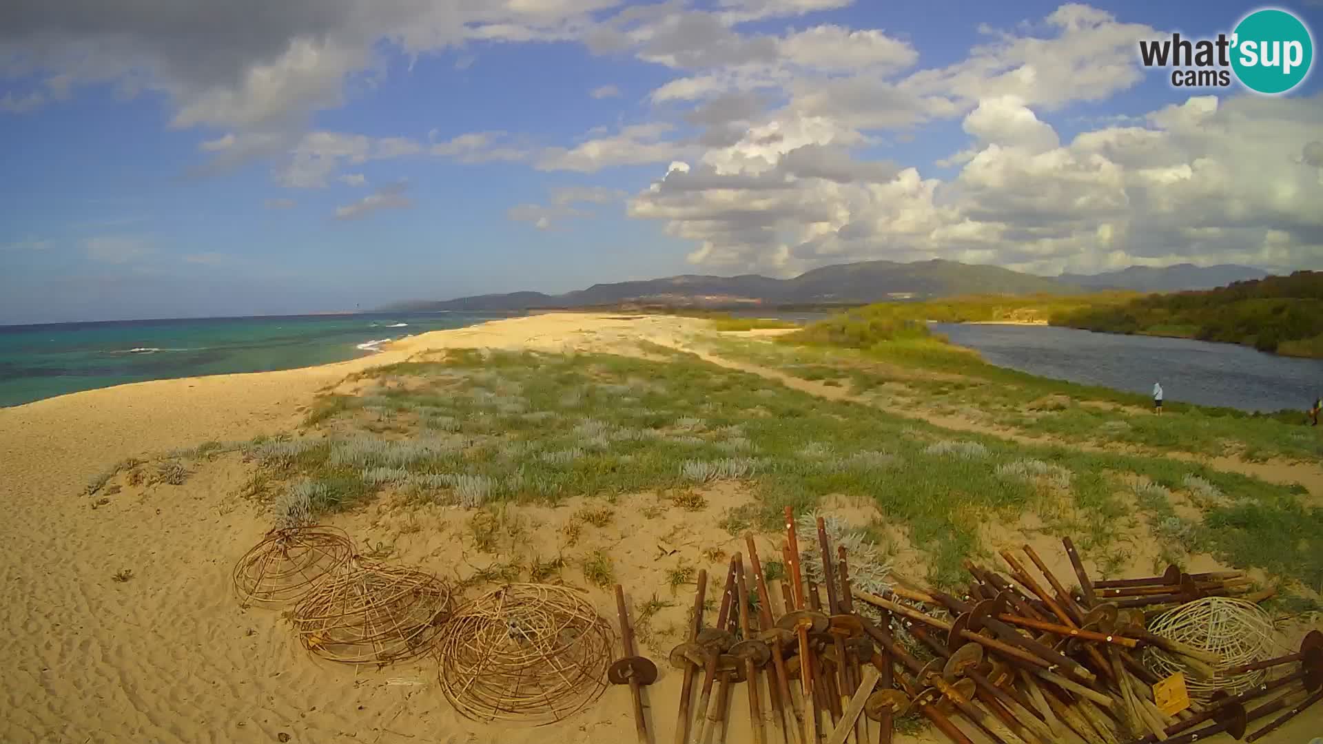 Valledoria Live-Webcam – Strand San Pietro – Sardinien – Italien