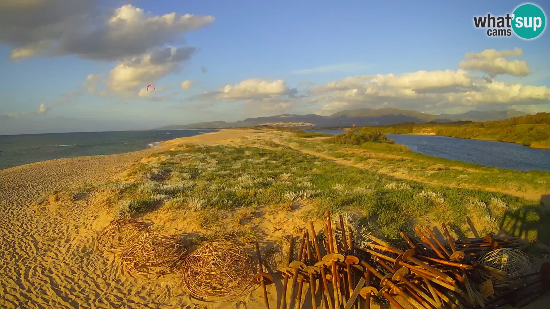 Valledoria Web kamera uživo – plaža San Pietro – Sardinija – Italija