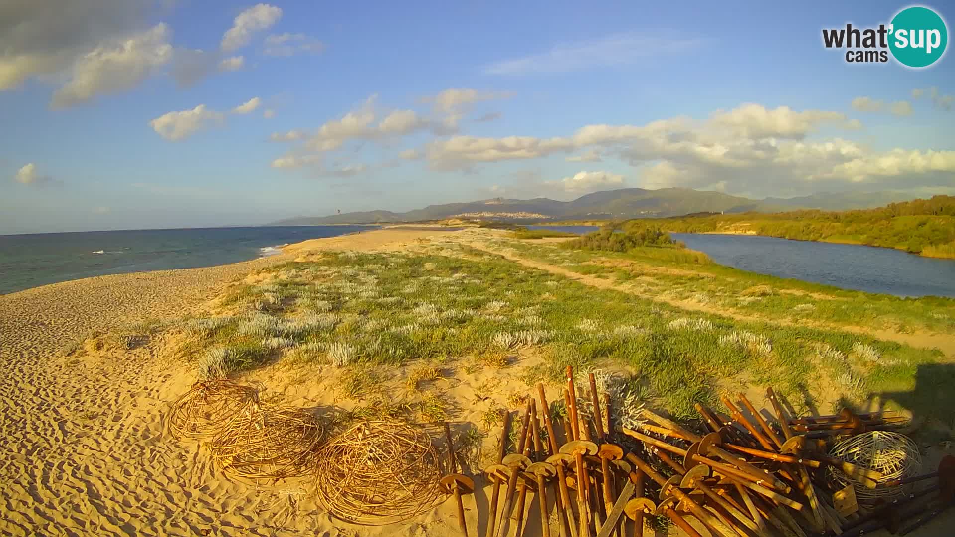 Valledoria Live webcam – San Pietro beach – Sardinia – Italy