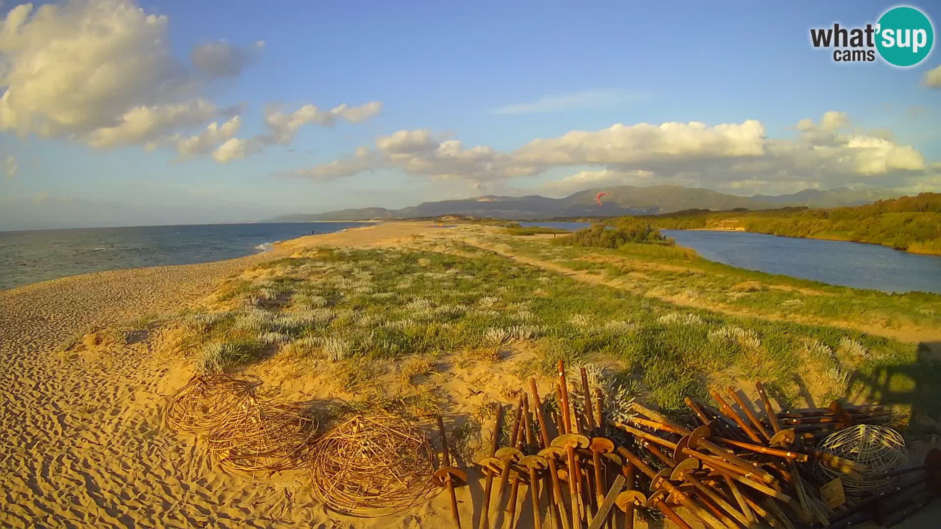 Valledoria Live-Webcam – Strand San Pietro – Sardinien – Italien