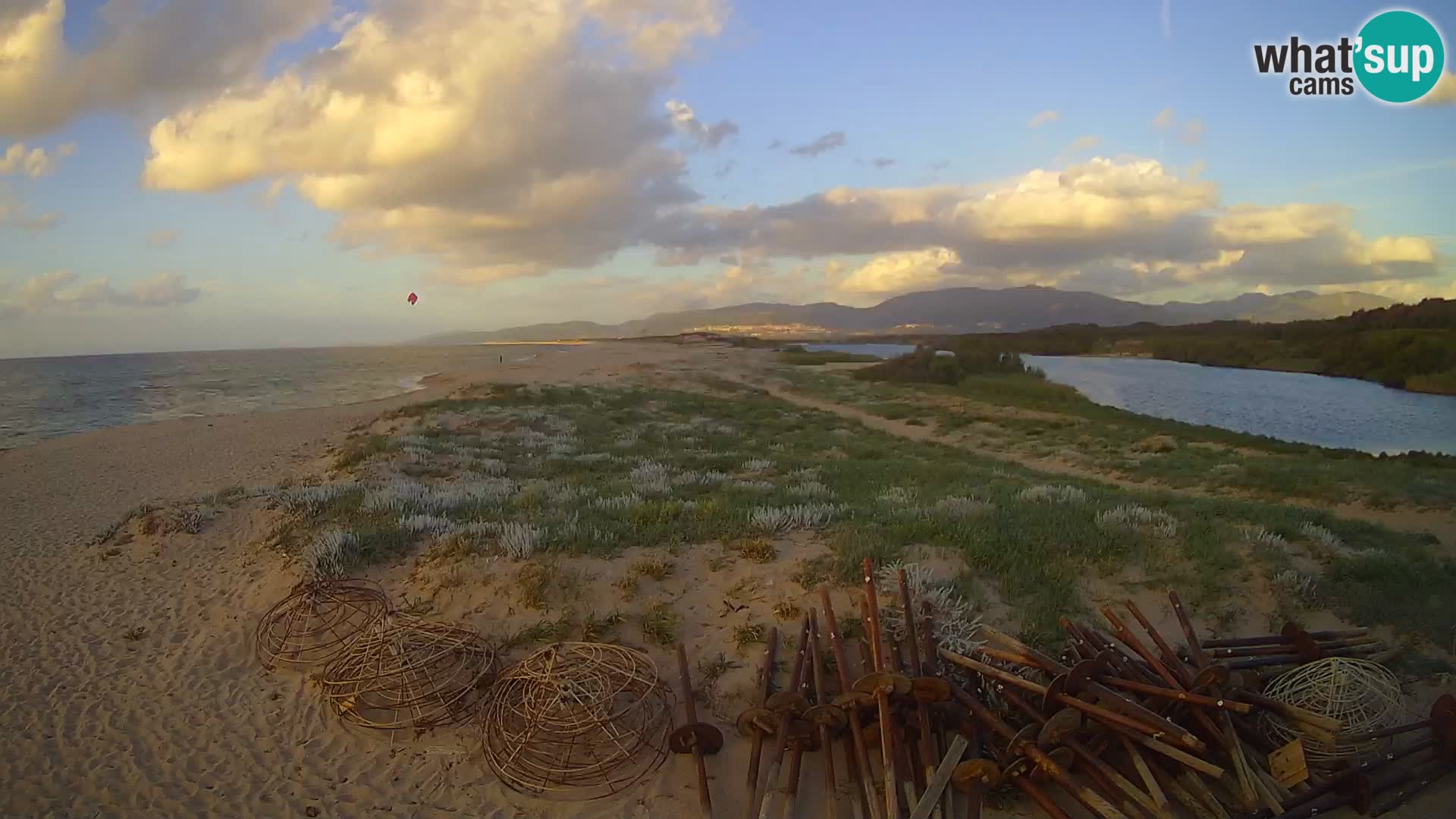 Valledoria Live-Webcam – Strand San Pietro – Sardinien – Italien