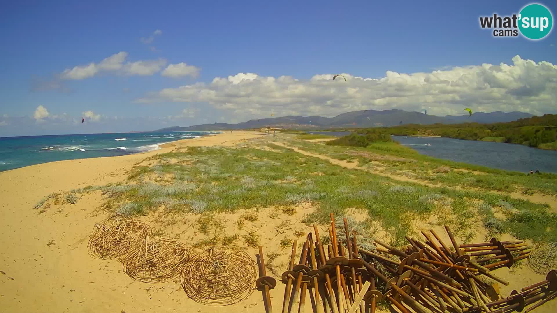 Webcam Valledoria Live – Plage de San Pietro – Sardaigne – Italie