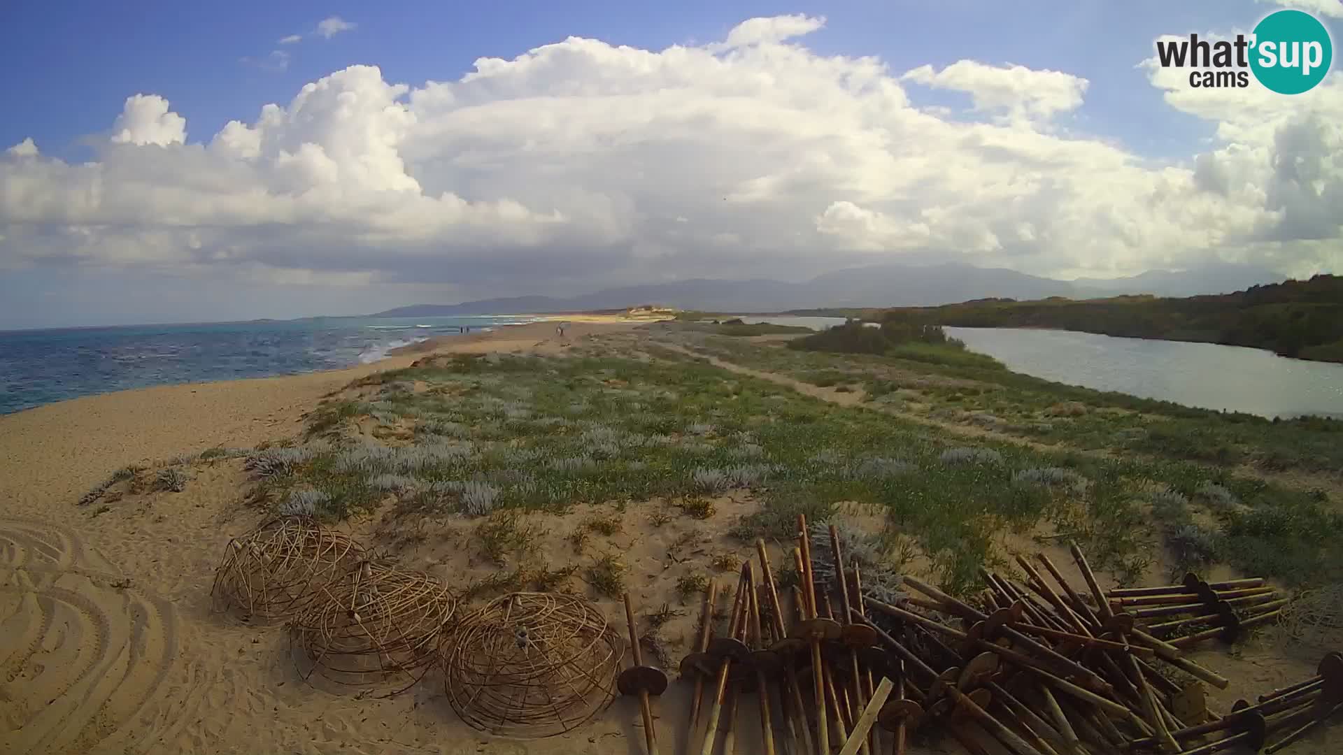 Valledoria Live-Webcam – Strand San Pietro – Sardinien – Italien