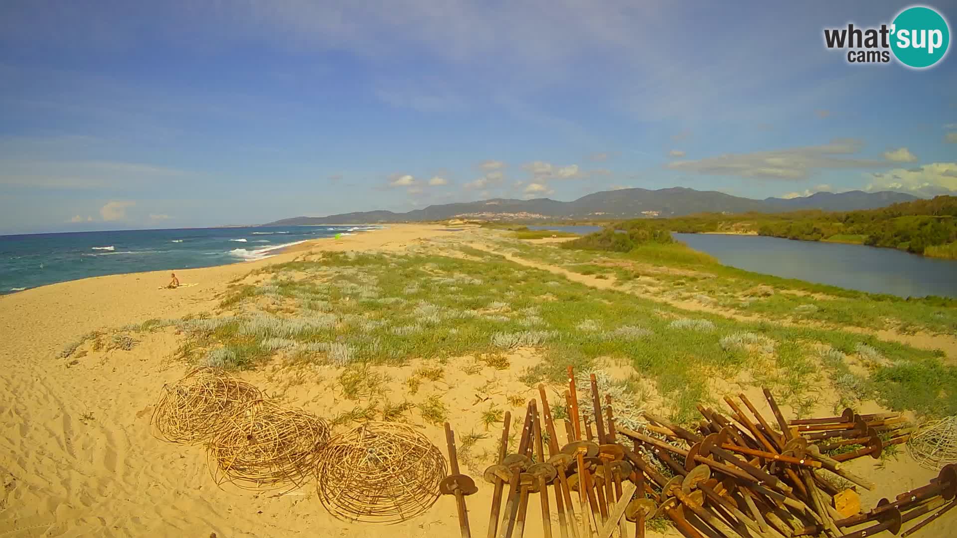 Valledoria Live-Webcam – Strand San Pietro – Sardinien – Italien
