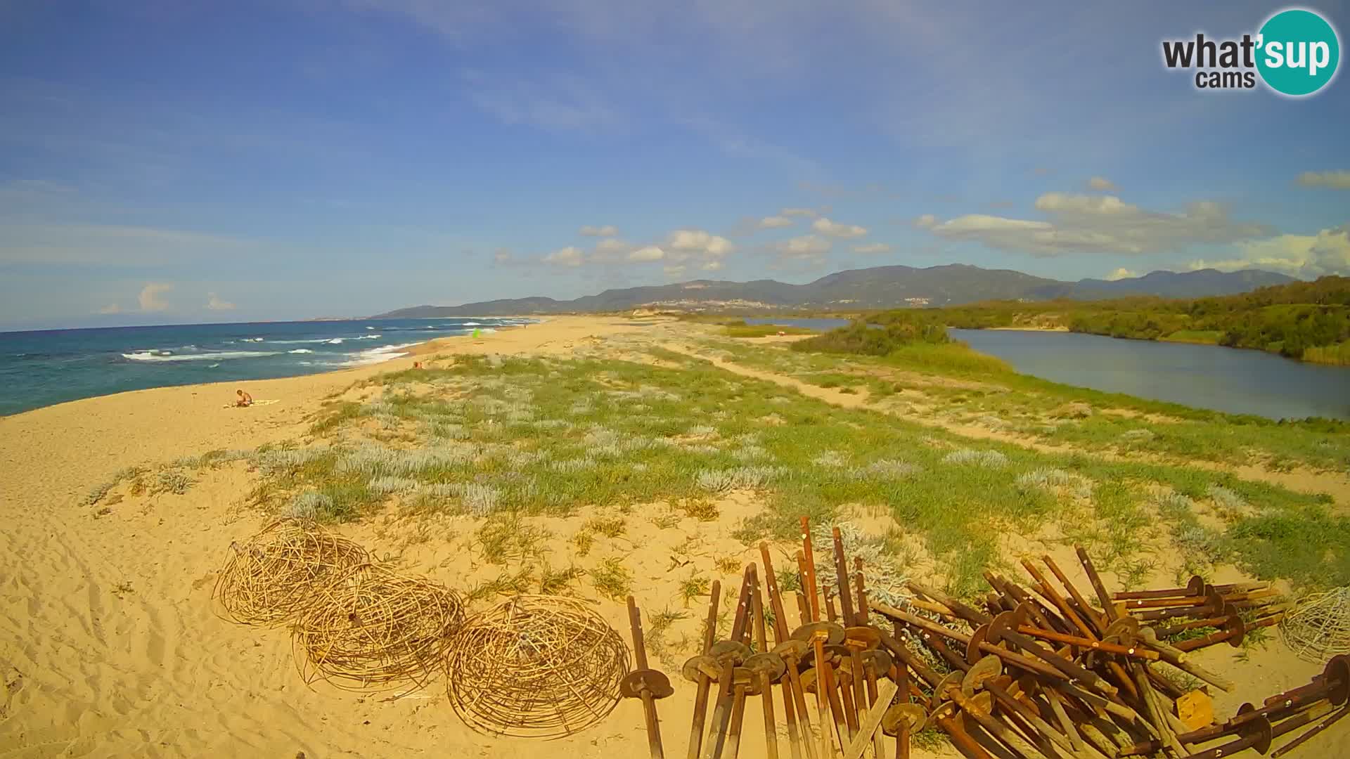 Valledoria Live webcam – Spiaggia di San Pietro – Sardegna – Italia