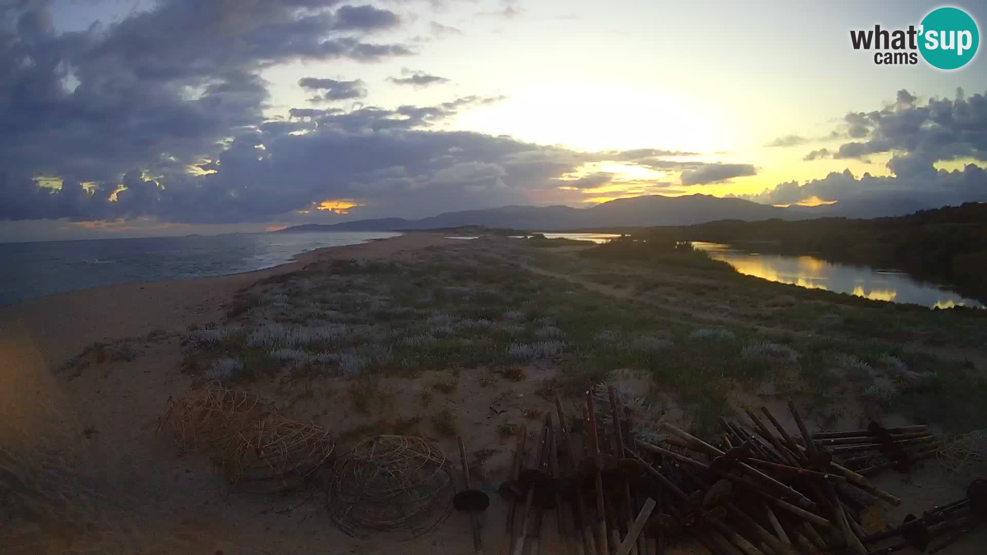 Valledoria Cámara web en vivo – Playa de San Pietro – Cerdeña – Italia