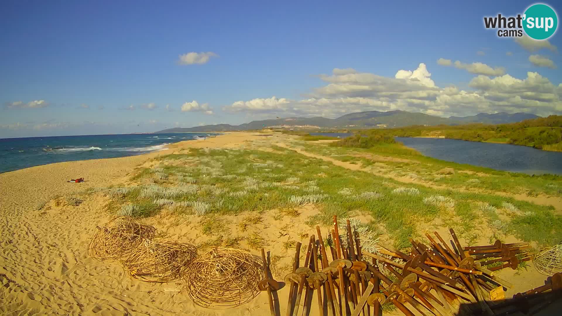 Valledoria Live webcam – San Pietro beach – Sardinia – Italy