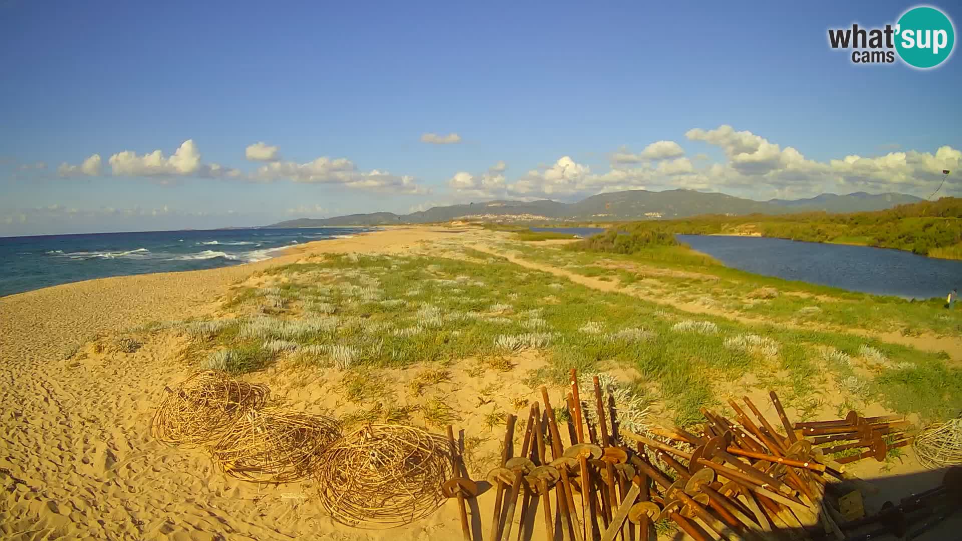 Valledoria Live-Webcam – Strand San Pietro – Sardinien – Italien