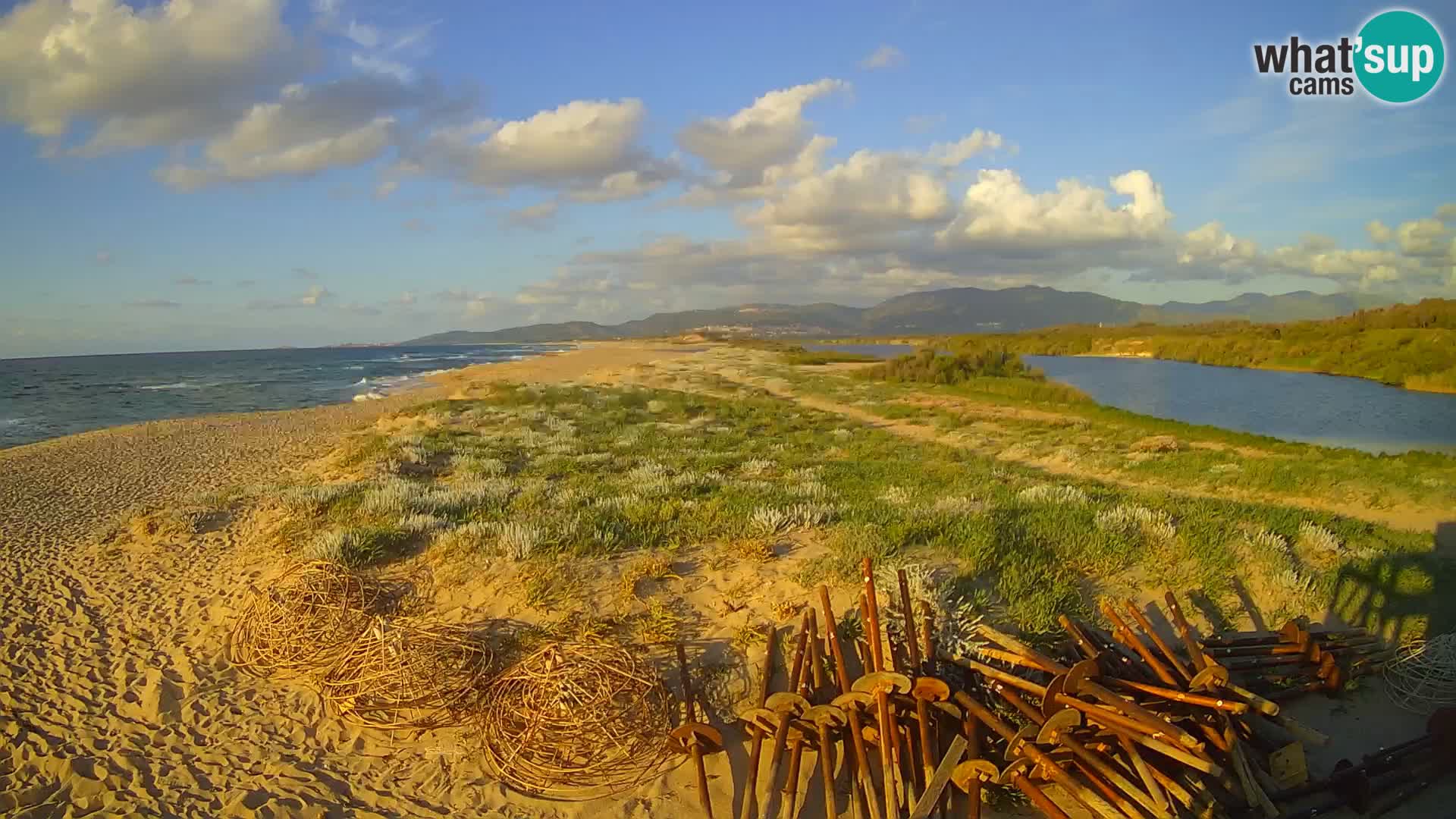 Valledoria Live webcam – Spiaggia di San Pietro – Sardegna – Italia