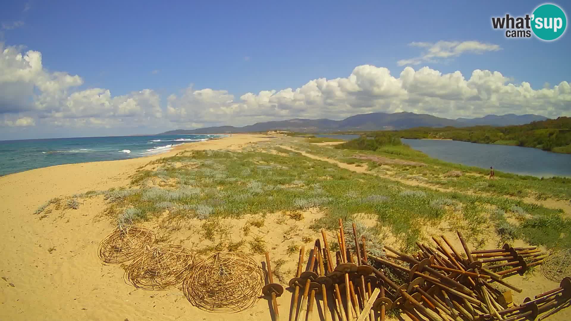 Valledoria Live webcam – San Pietro beach – Sardinia – Italy