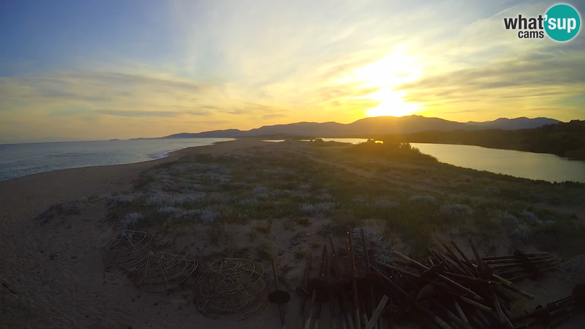 Webcam Valledoria Live – Plage de San Pietro – Sardaigne – Italie