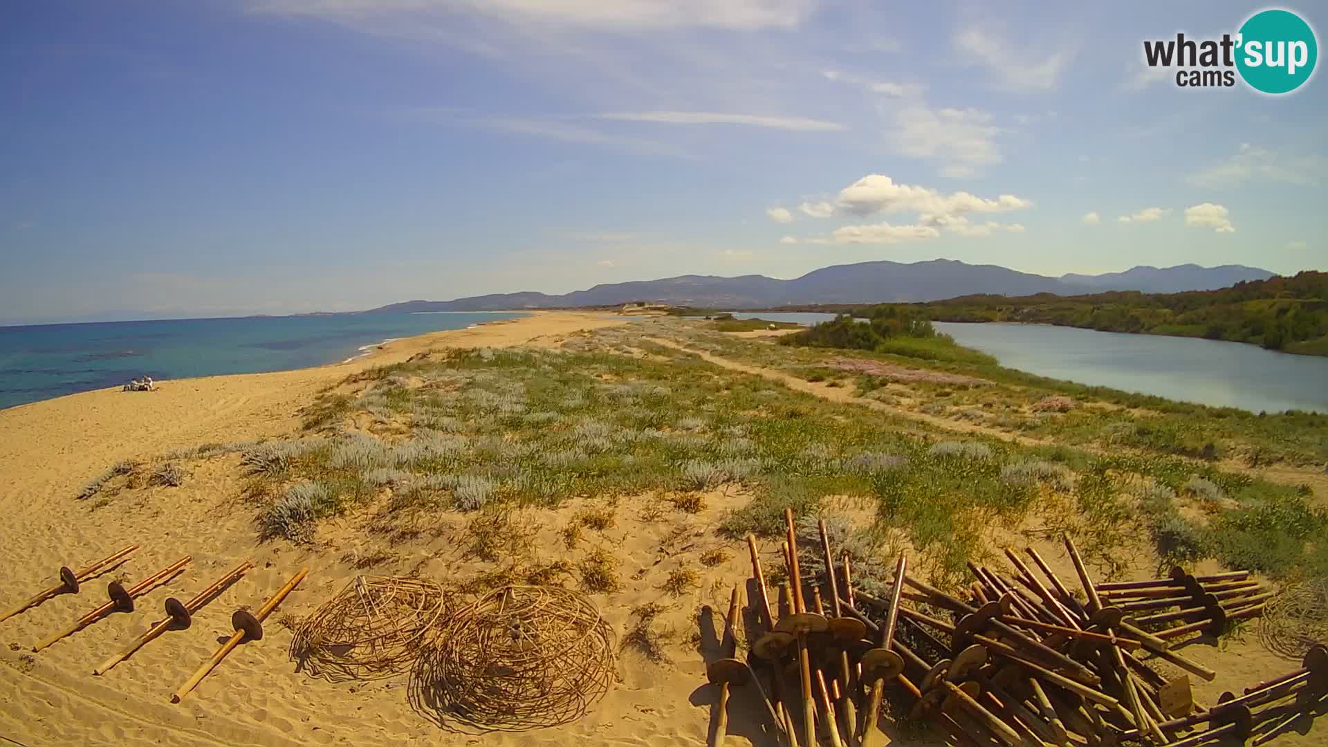 Valledoria Live webcam – San Pietro beach – Sardinia – Italy