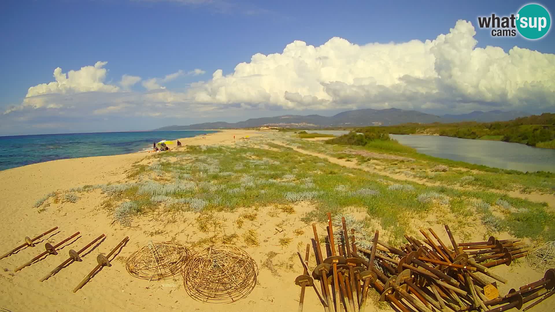 Valledoria Web kamera uživo – plaža San Pietro – Sardinija – Italija