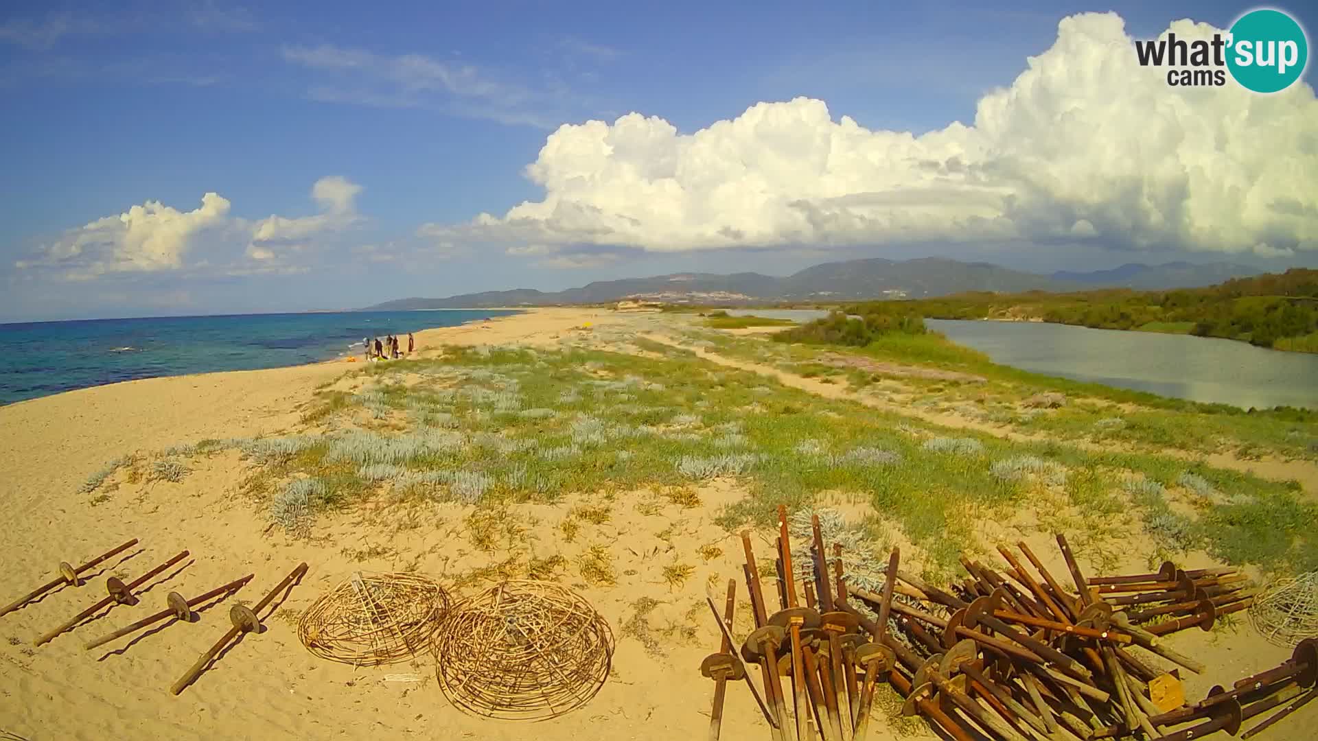 Valledoria Live-Webcam – Strand San Pietro – Sardinien – Italien