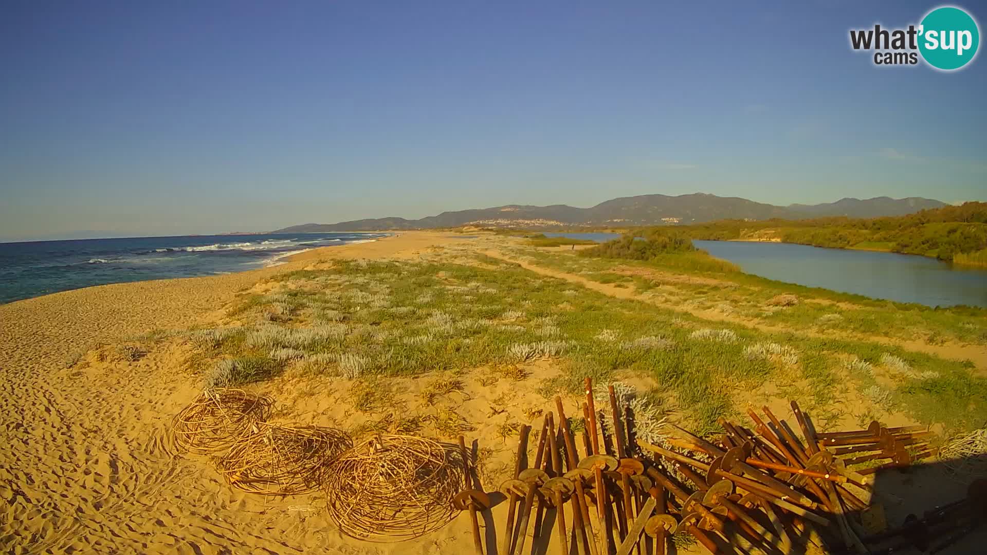 Valledoria Web kamera uživo – plaža San Pietro – Sardinija – Italija