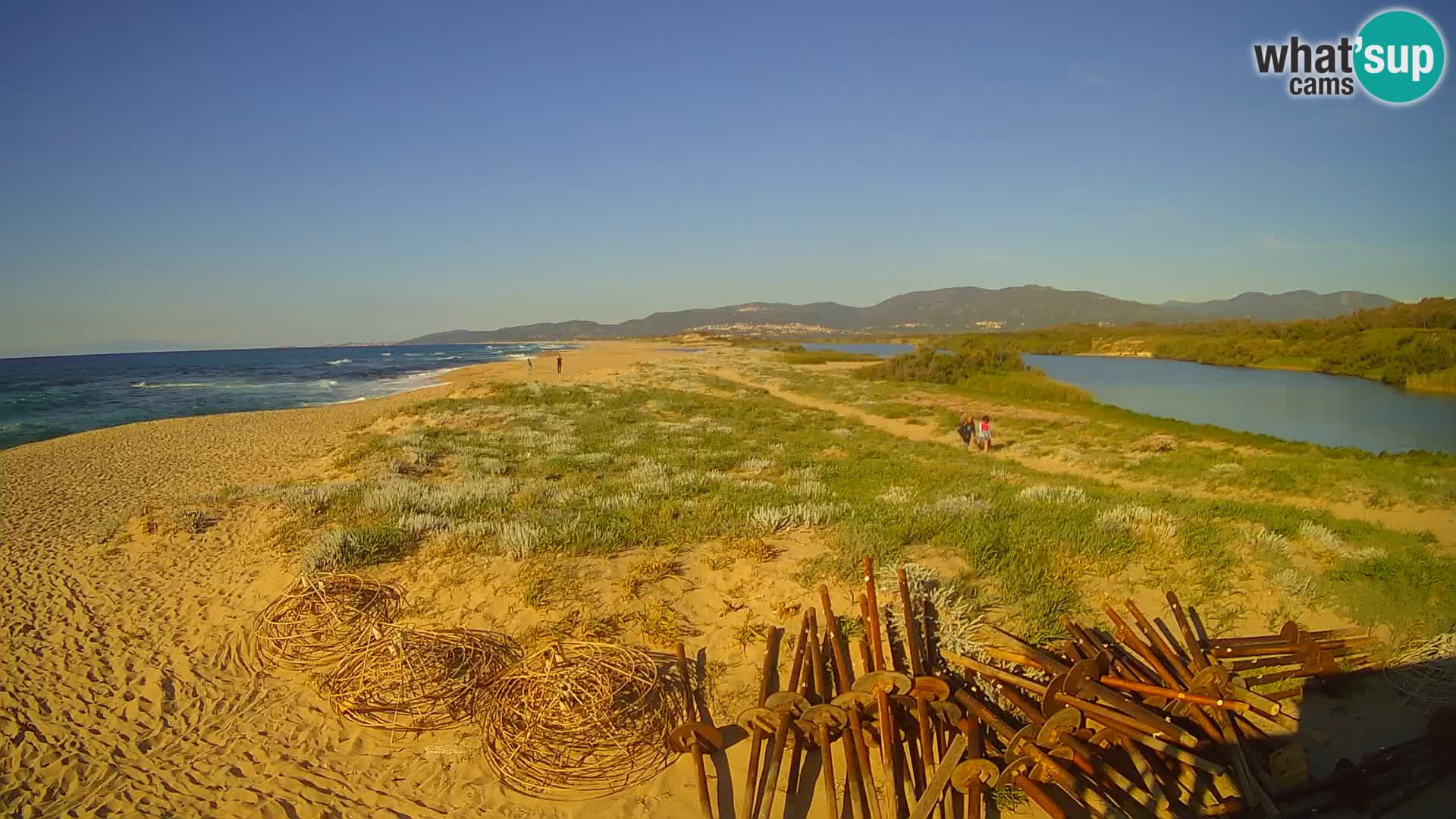 Valledoria Cámara web en vivo – Playa de San Pietro – Cerdeña – Italia