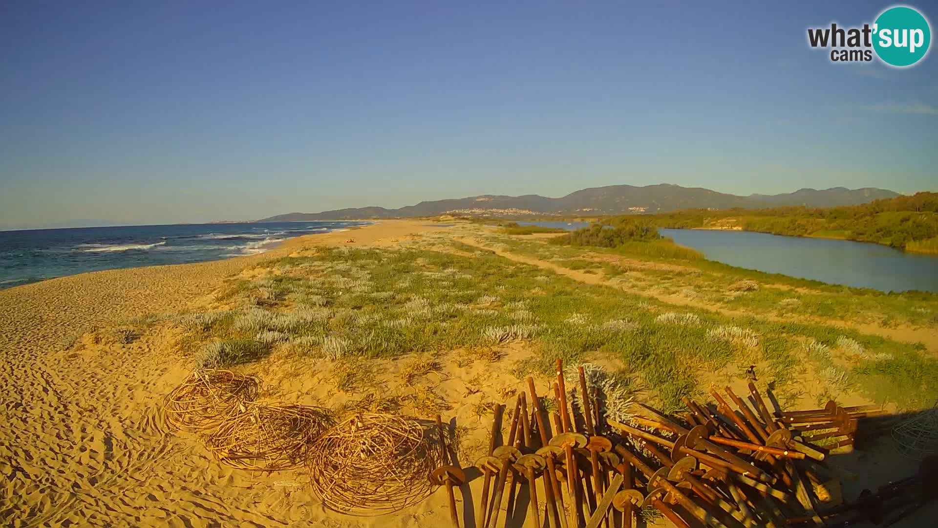 Valledoria Cámara web en vivo – Playa de San Pietro – Cerdeña – Italia