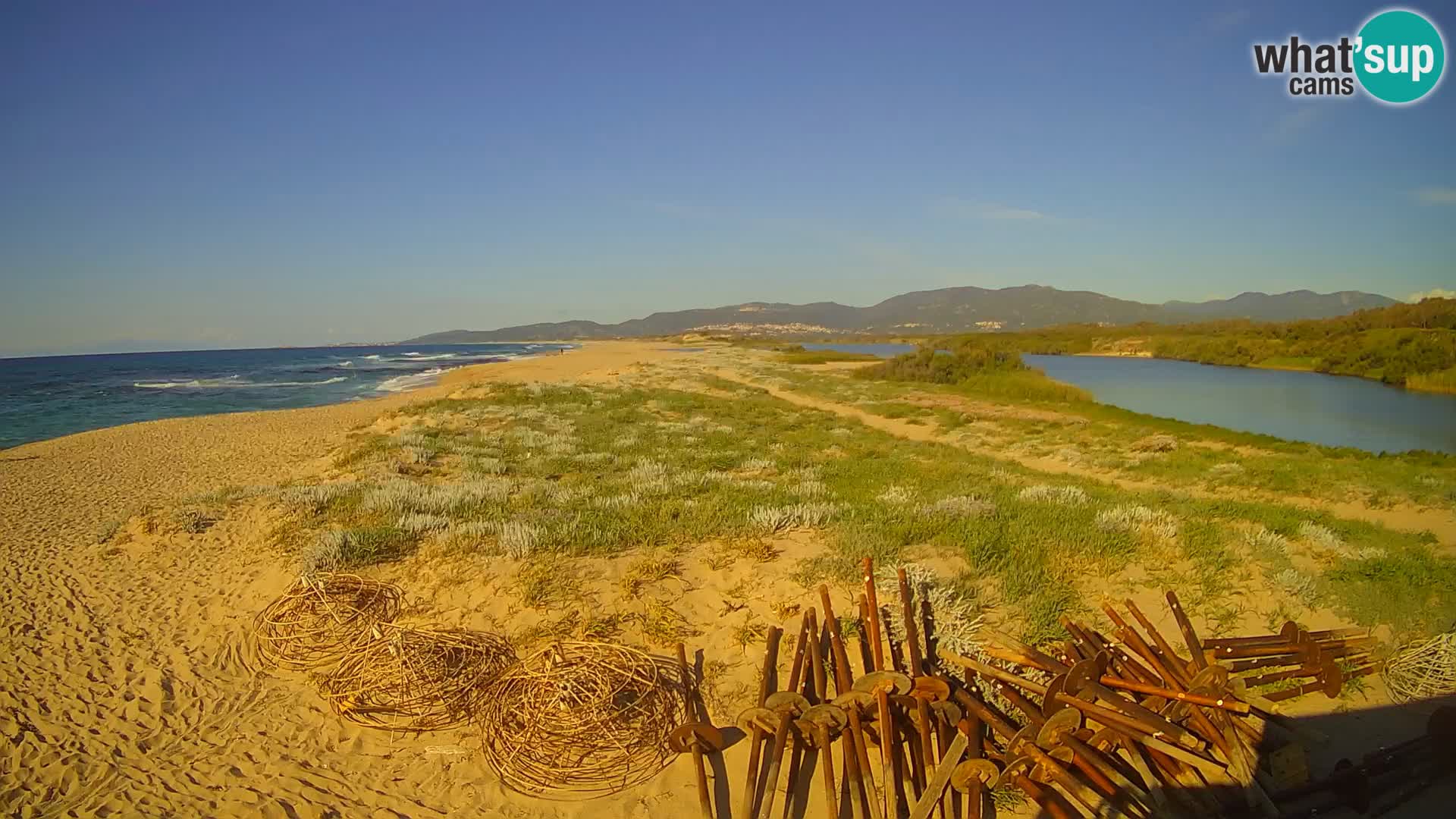 Valledoria Live webcam – Spiaggia di San Pietro – Sardegna – Italia