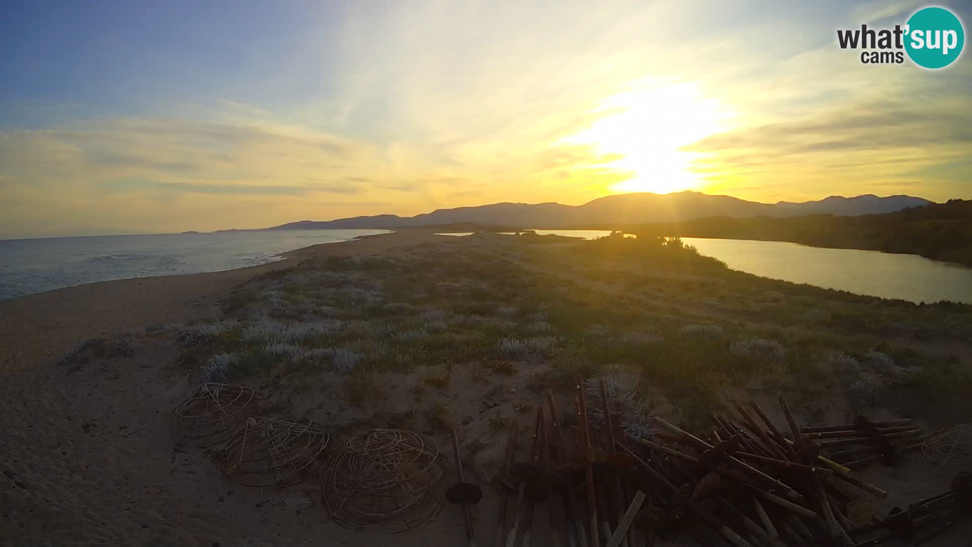 Valledoria Live webcam – San Pietro beach – Sardinia – Italy