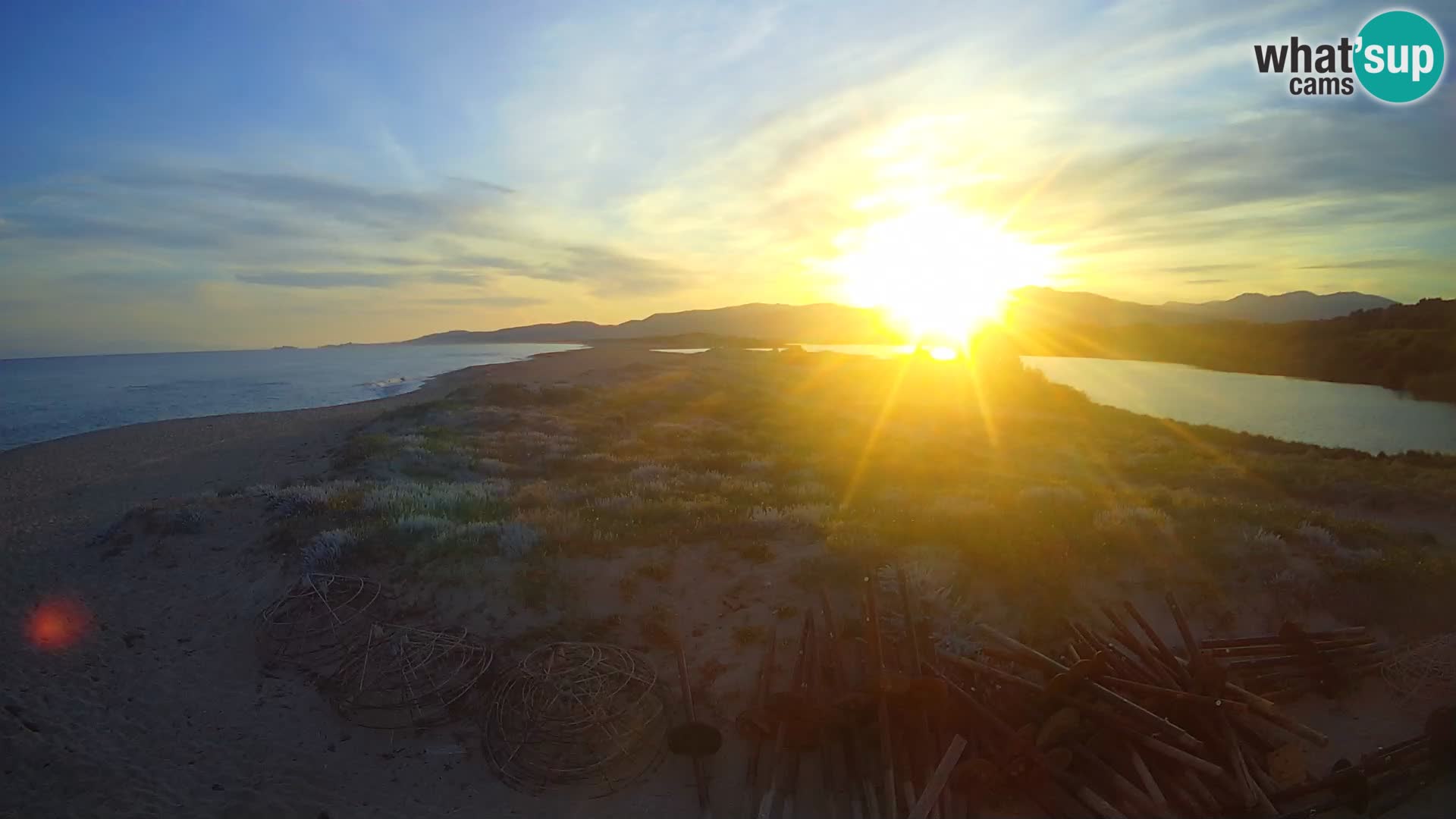 Valledoria Live webcam – Spiaggia di San Pietro – Sardegna – Italia