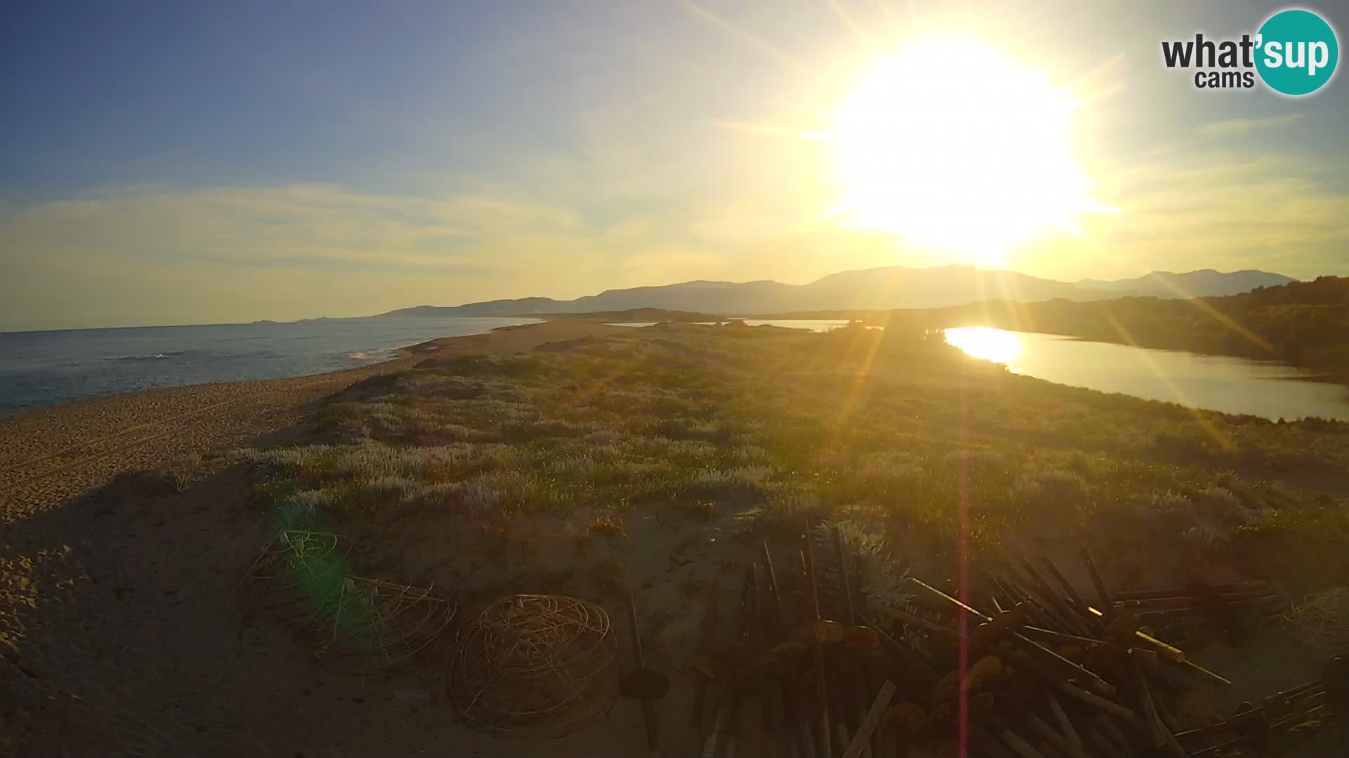 Valledoria Live-Webcam – Strand San Pietro – Sardinien – Italien
