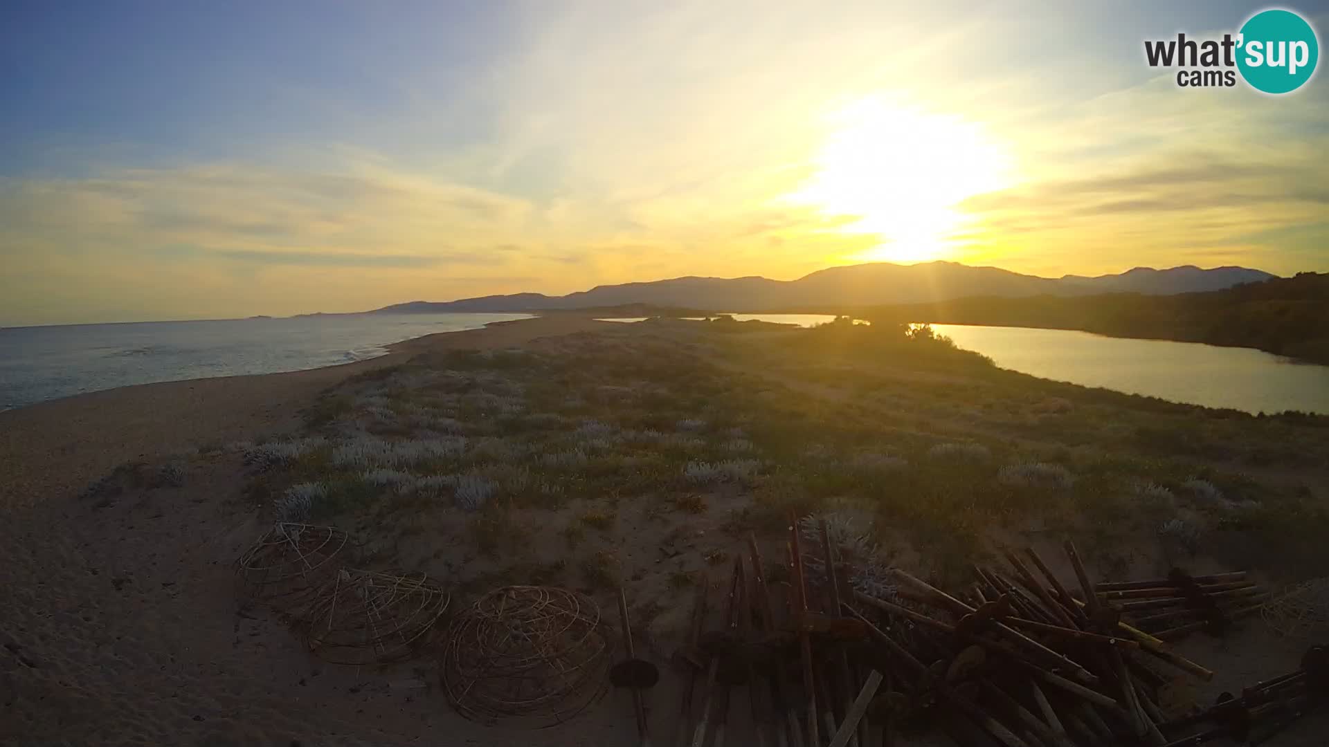 Webcam Valledoria Live – Plage de San Pietro – Sardaigne – Italie