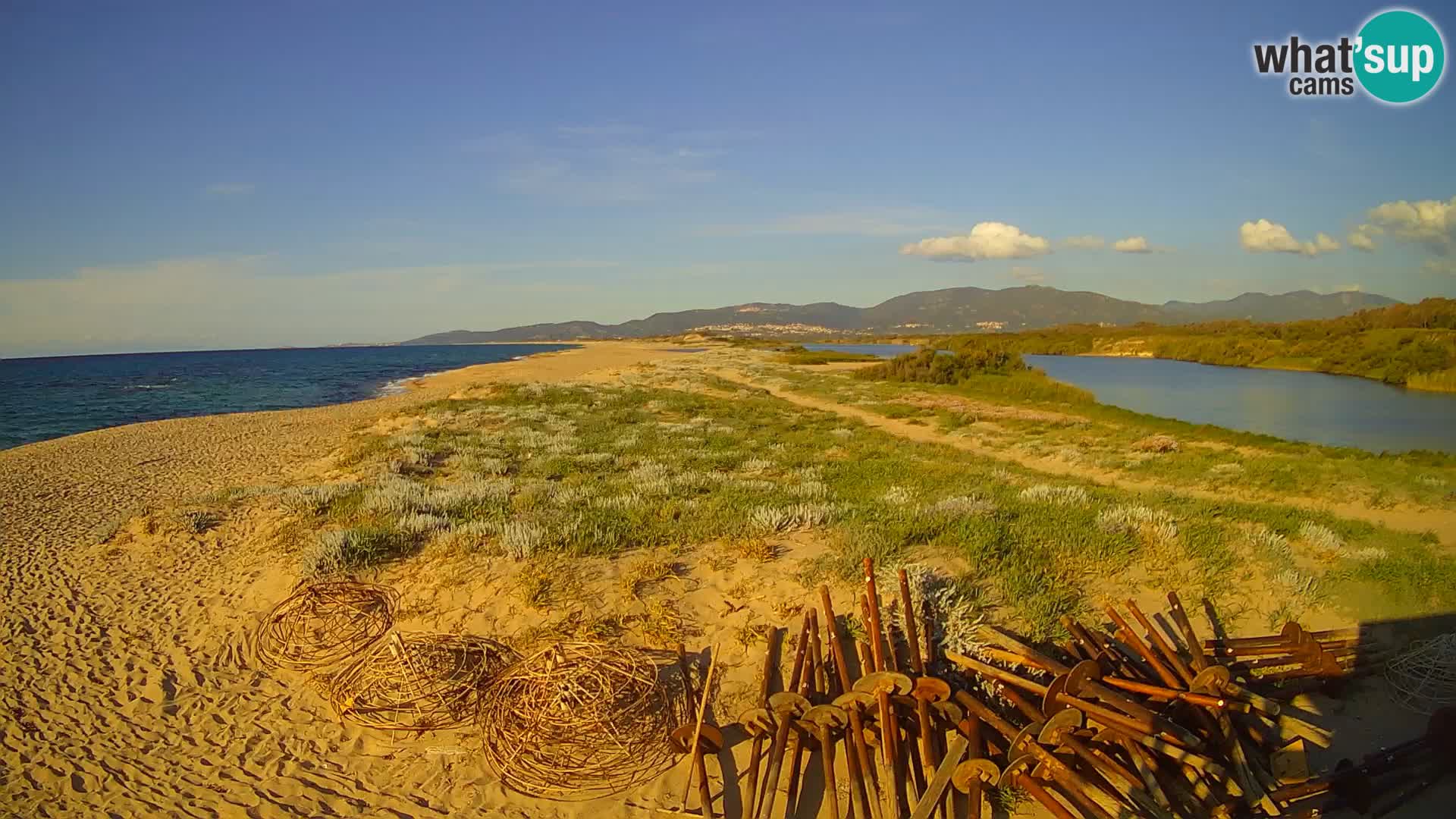 Valledoria Live webcam – San Pietro beach – Sardinia – Italy