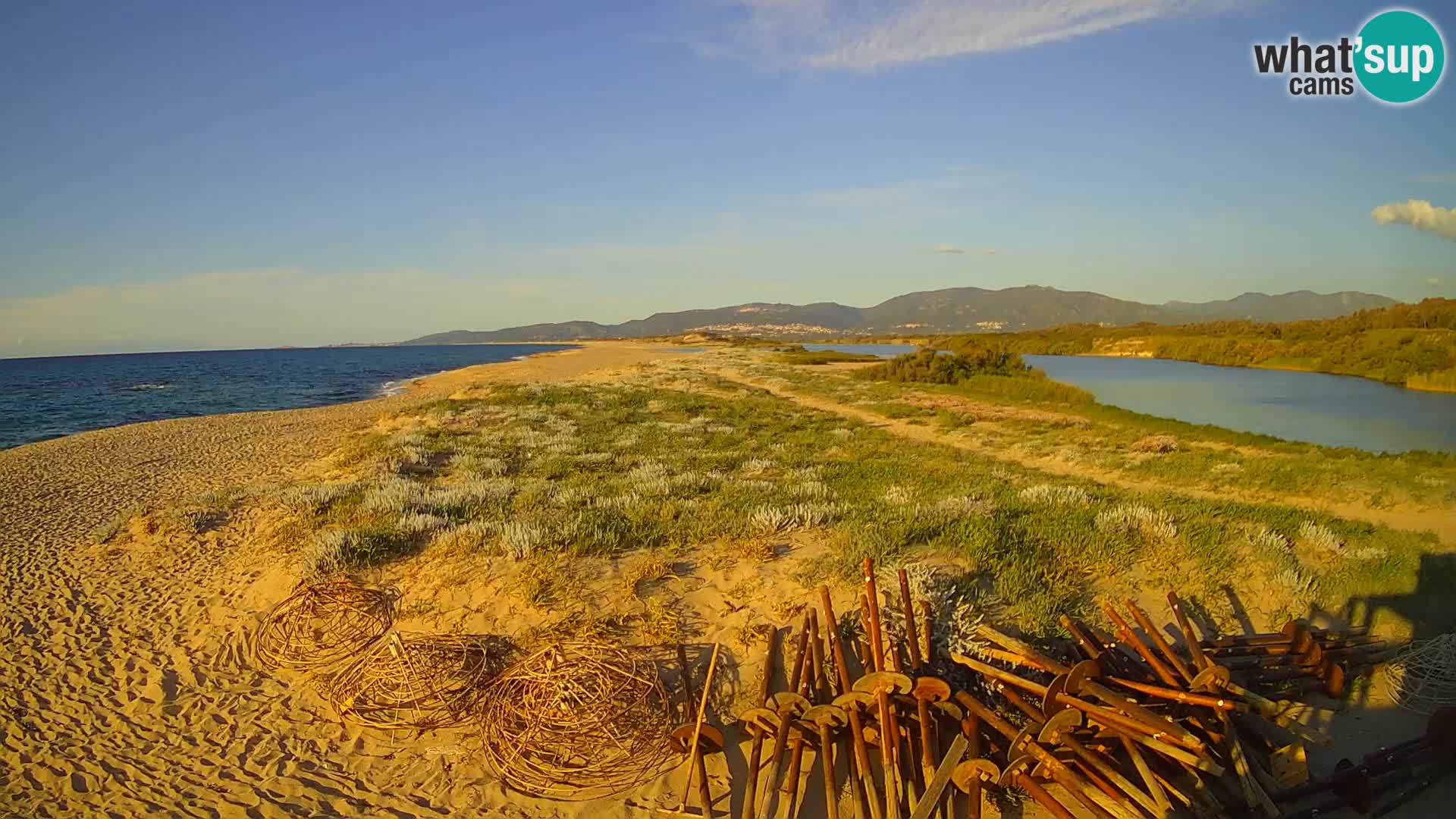 Valledoria Live webcam – San Pietro beach – Sardinia – Italy