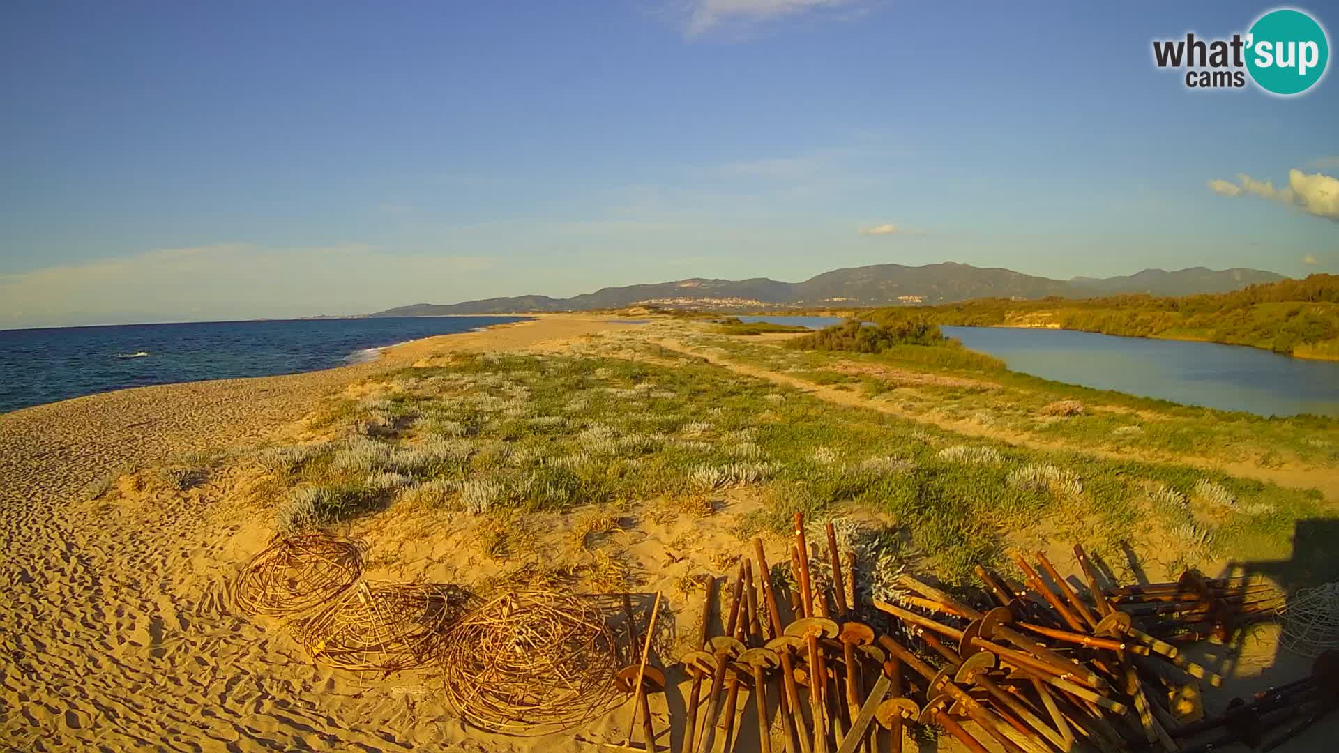 Valledoria Live-Webcam – Strand San Pietro – Sardinien – Italien