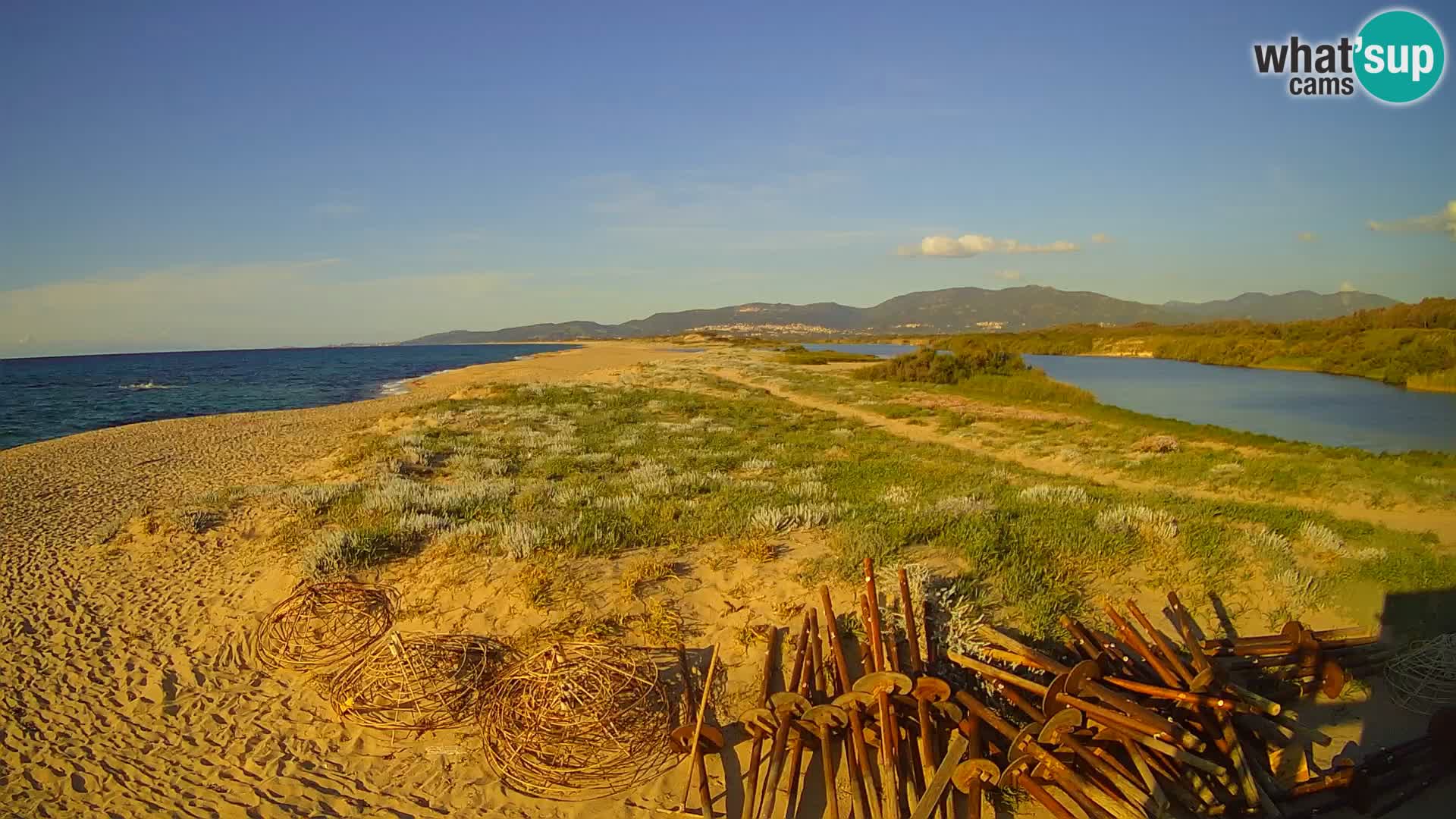 Valledoria Live webcam – San Pietro beach – Sardinia – Italy
