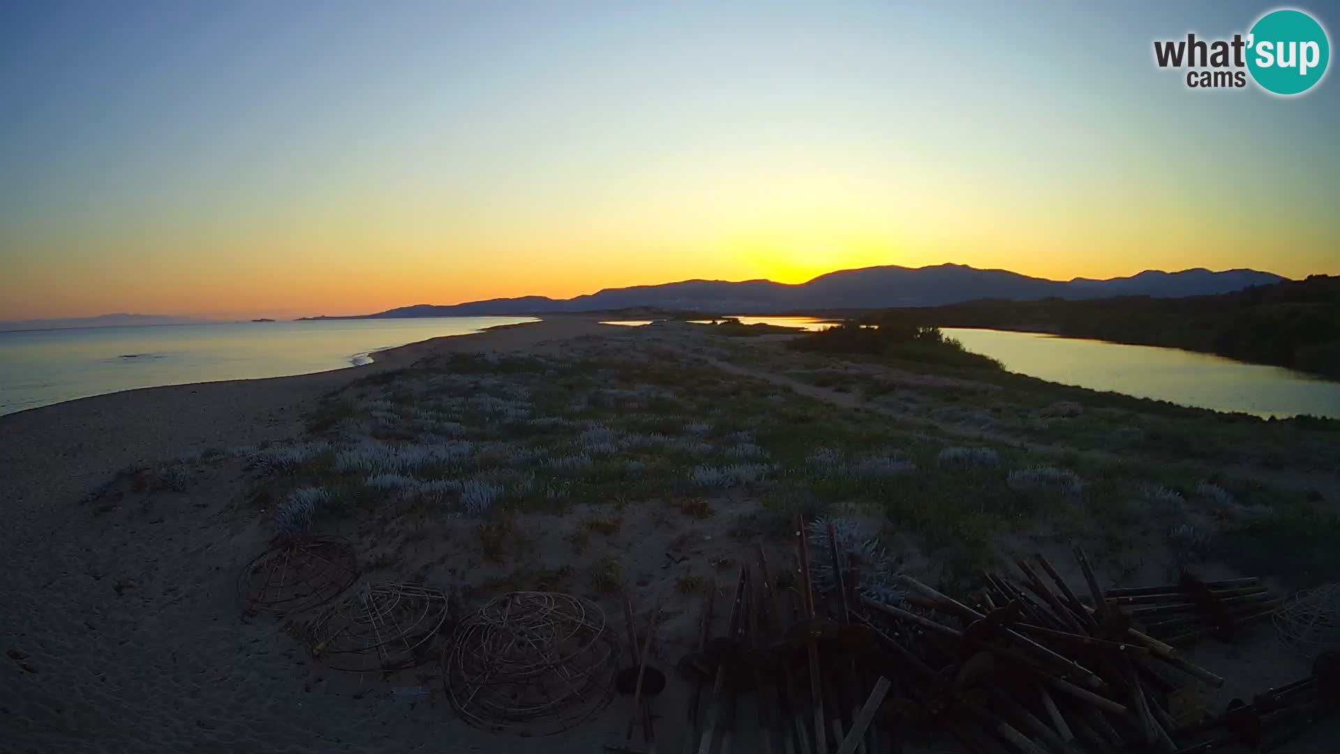 Valledoria Live webcam – San Pietro beach – Sardinia – Italy