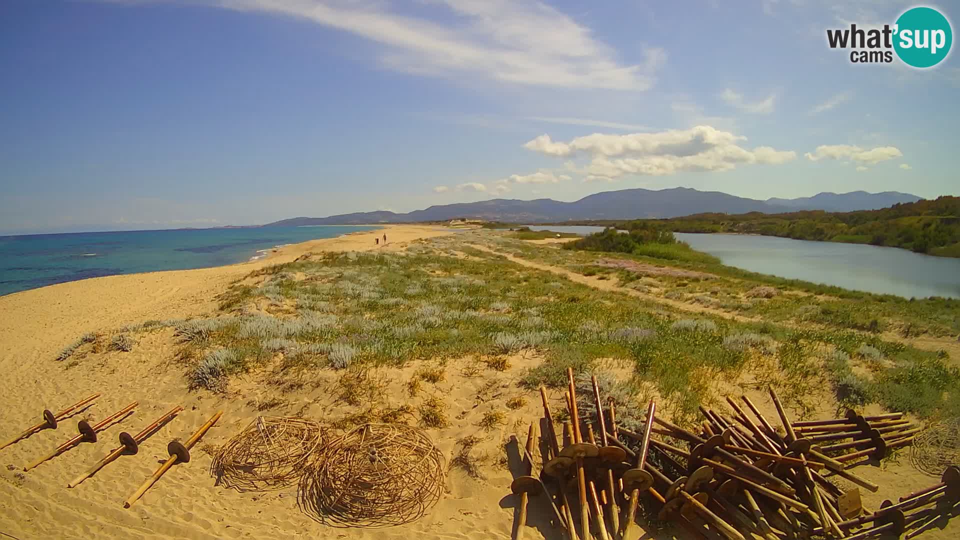 Valledoria Live webcam – San Pietro beach – Sardinia – Italy