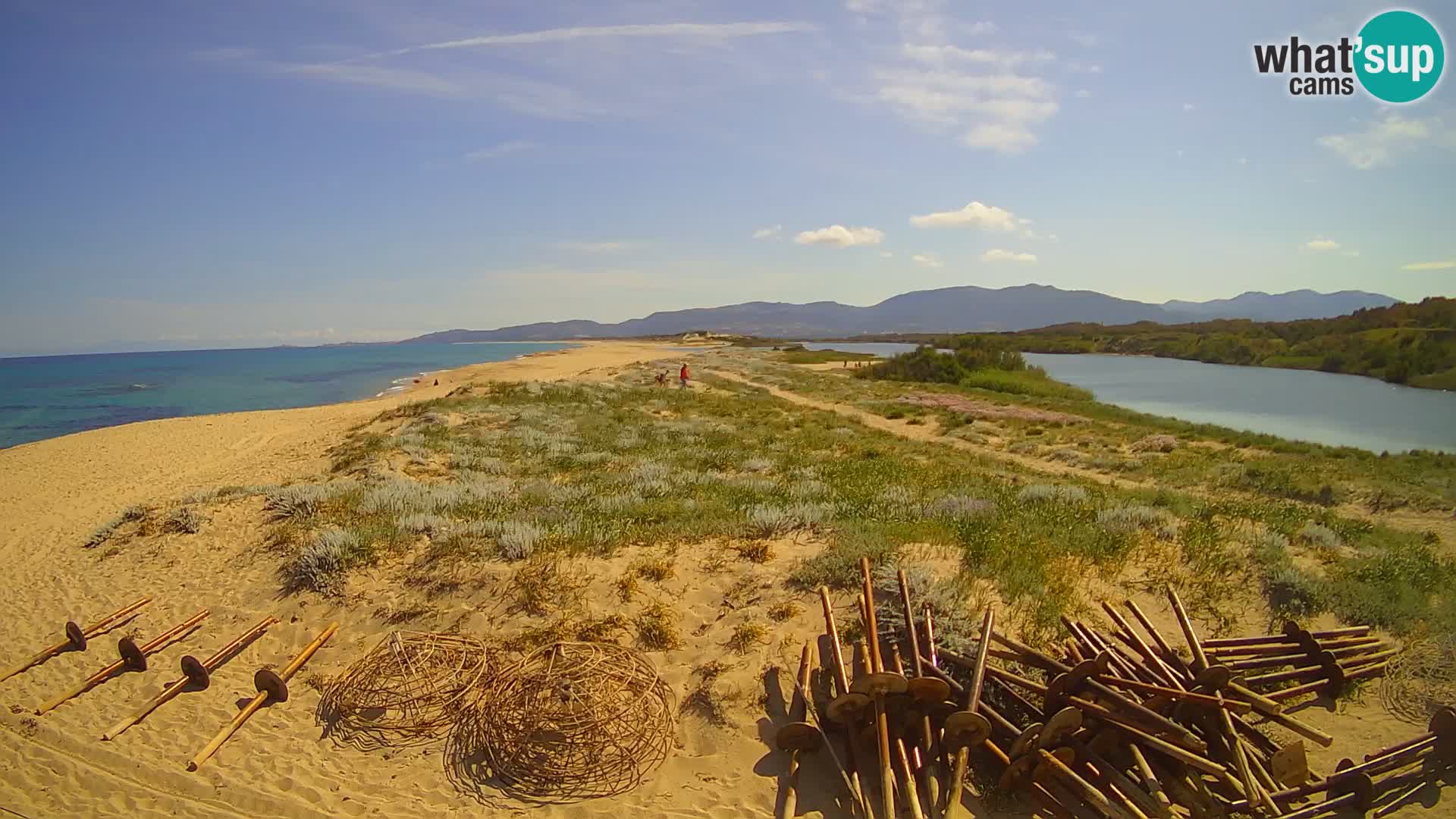 Valledoria Live webcam – San Pietro beach – Sardinia – Italy
