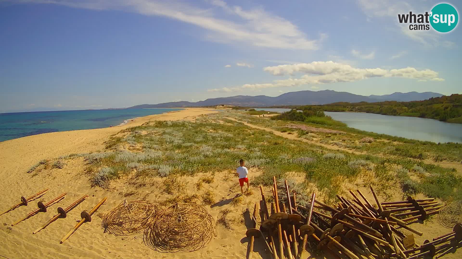 Valledoria Live webcam – San Pietro beach – Sardinia – Italy