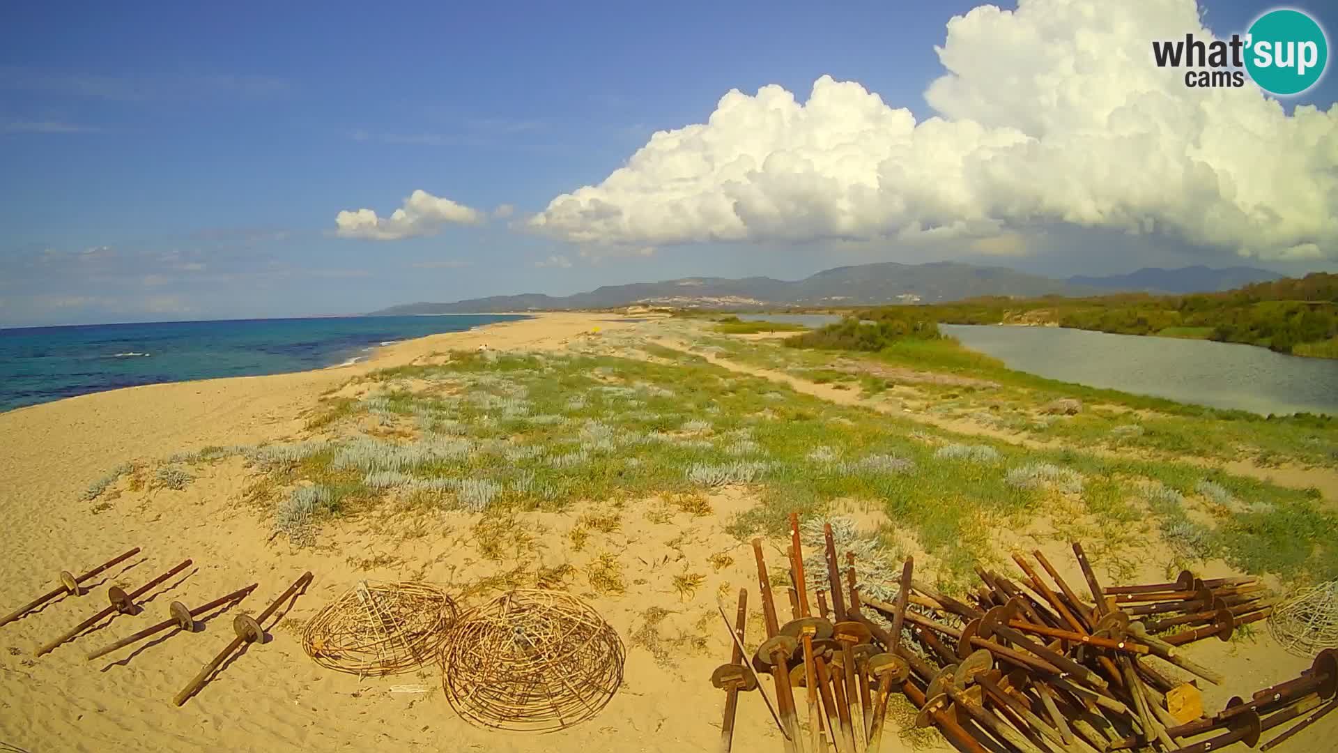 Valledoria Live-Webcam – Strand San Pietro – Sardinien – Italien